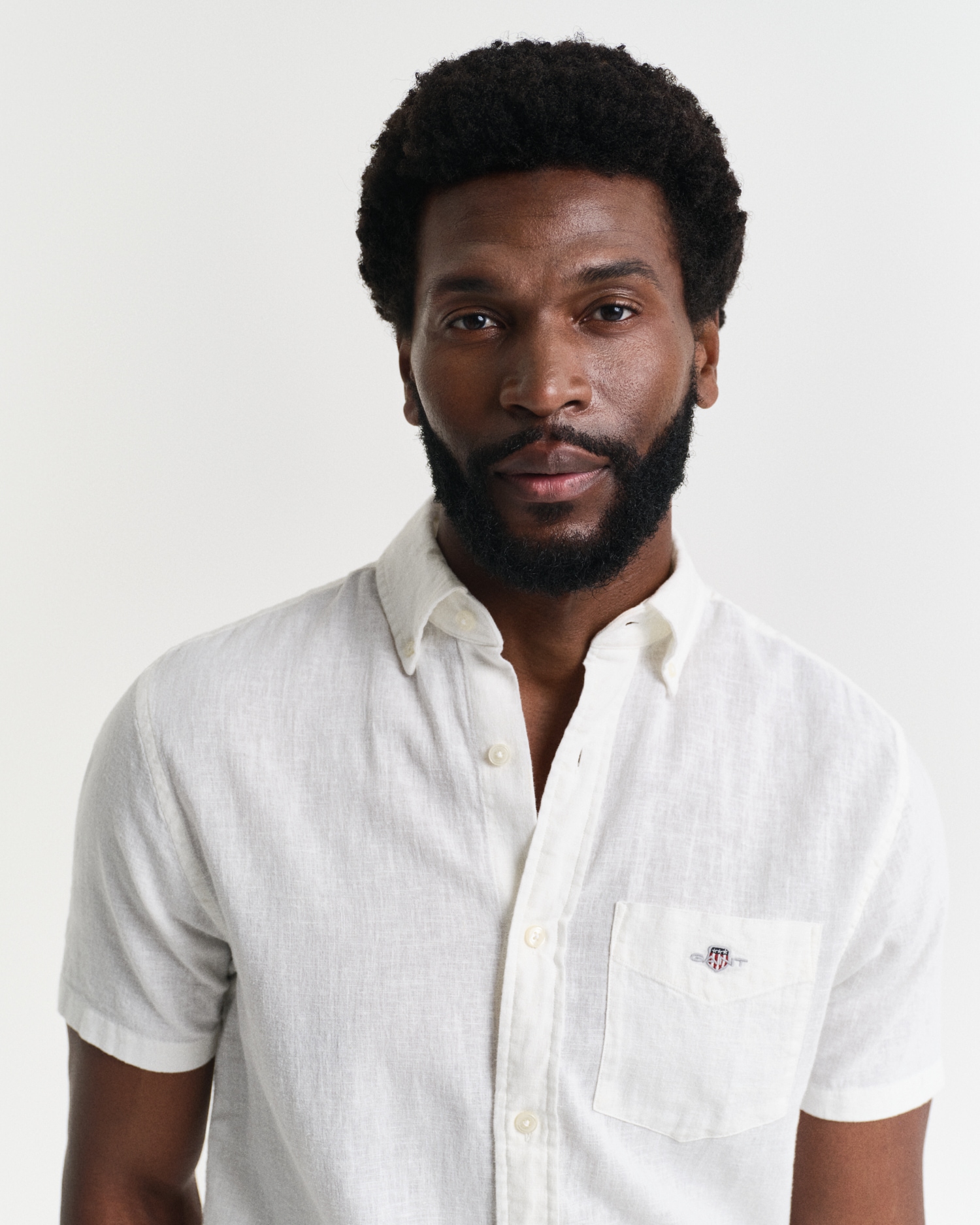 Gant Kurzarmhemd »REG COTTON LINEN SS SHIRT«
