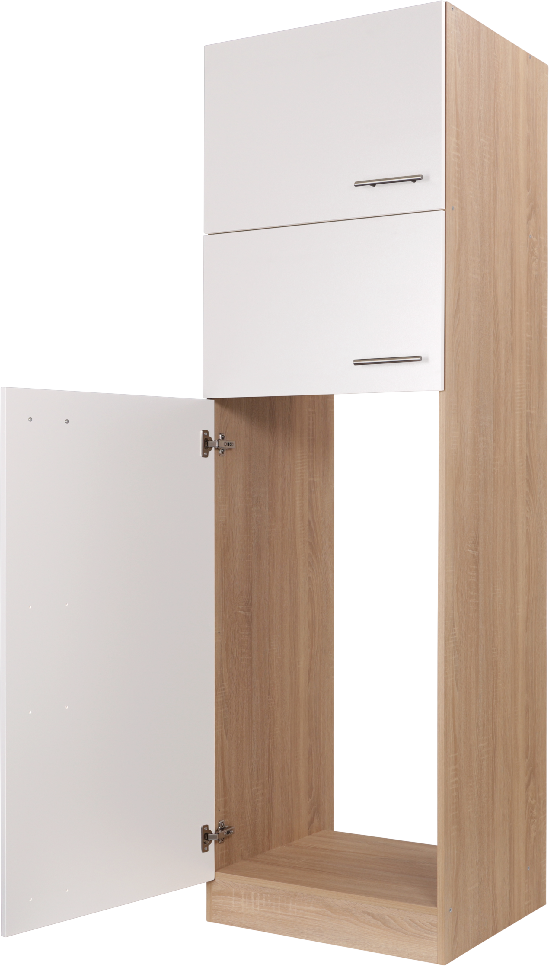 RESPEKTA Kühlumbauschrank »Merle« Breite 60 cm, Türen wechselseitig anschlagbar, Höhe 200 cm