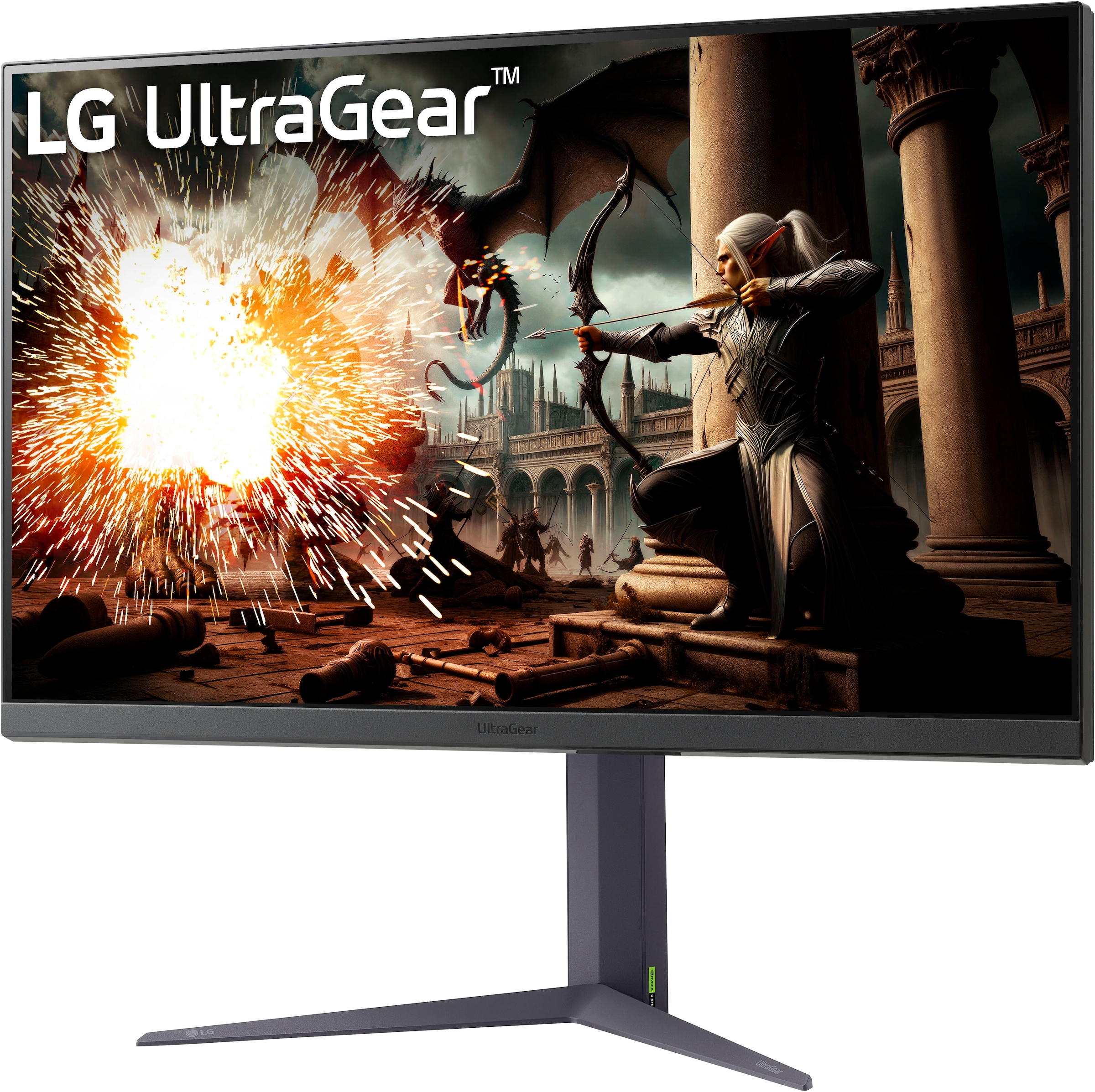 LG Gaming-LED-Monitor »32GS75QX«, 80 cm/32 Zoll, 2560 x 1440 px, WQHD, 1 ms Reaktionszeit, 180 Hz