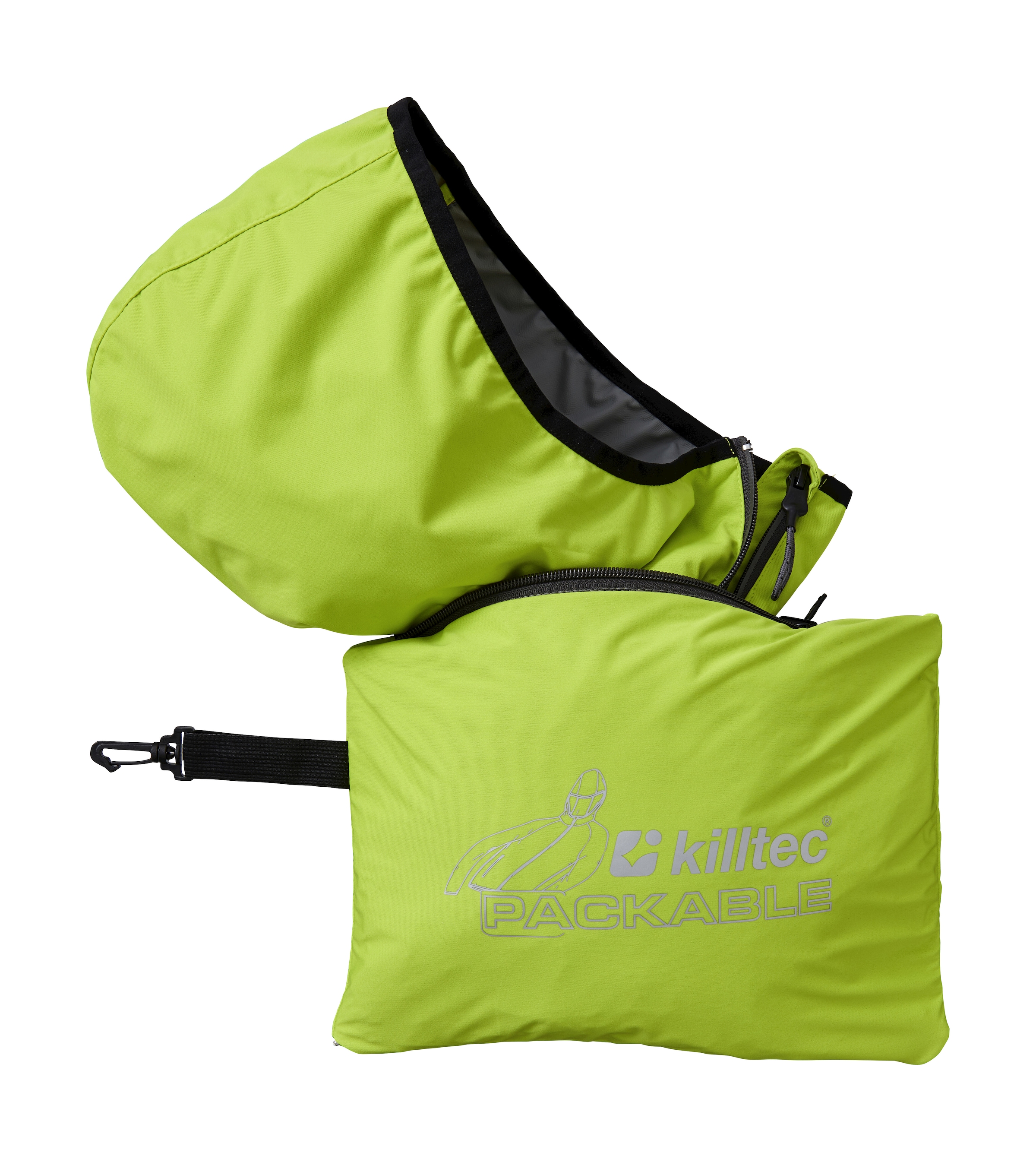 Killtec Outdoorjacke »KOS 60 MN JCKT«, Herrenjacke: Leicht, wasserdicht, atmungsaktiv, packbar, mit Stretch