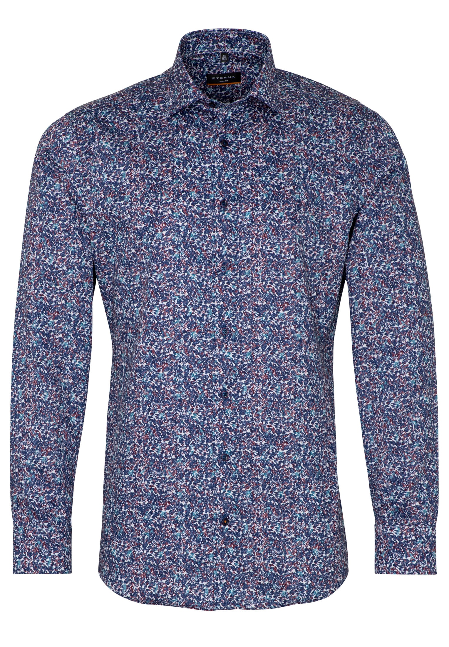 Eterna Langarmhemd »SLIM FIT« NON IRON (bügelfrei)