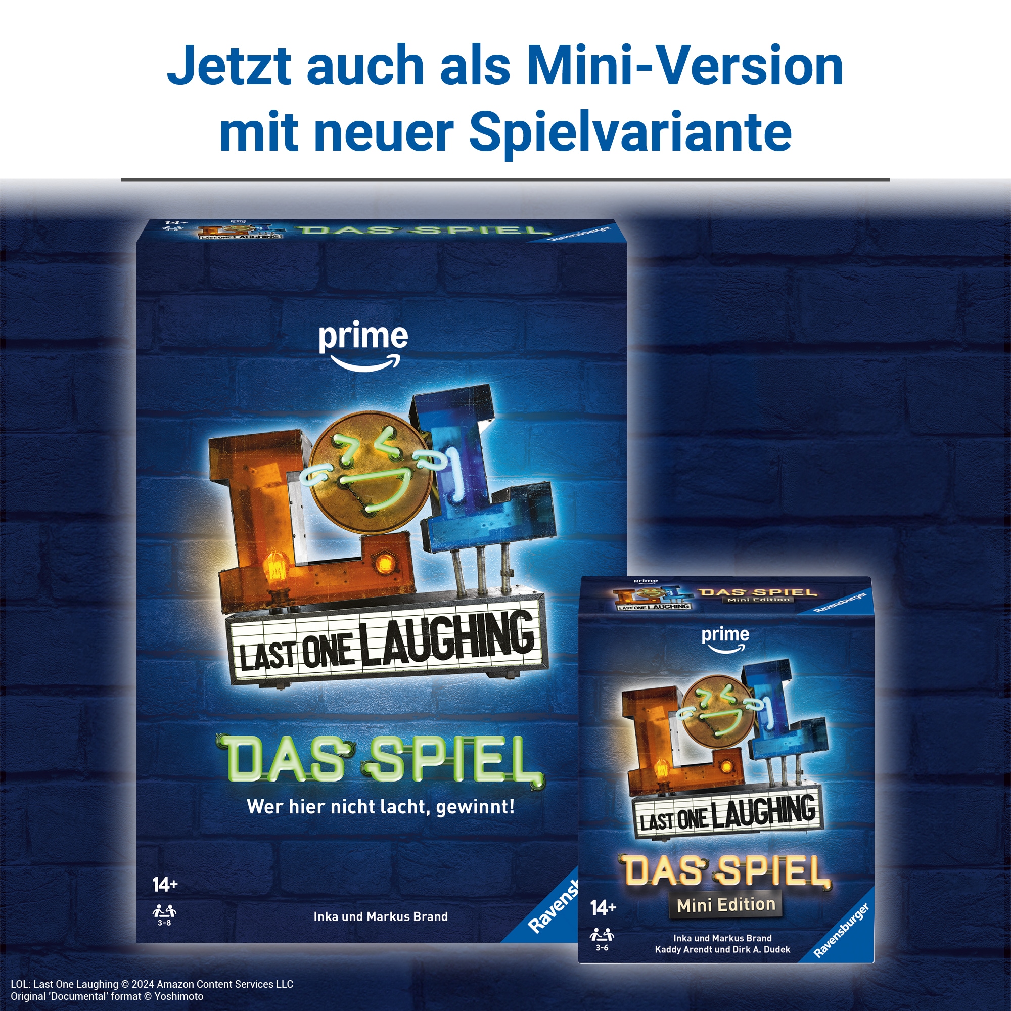 Ravensburger Spiel »Last one Laughing« Made in Europe
