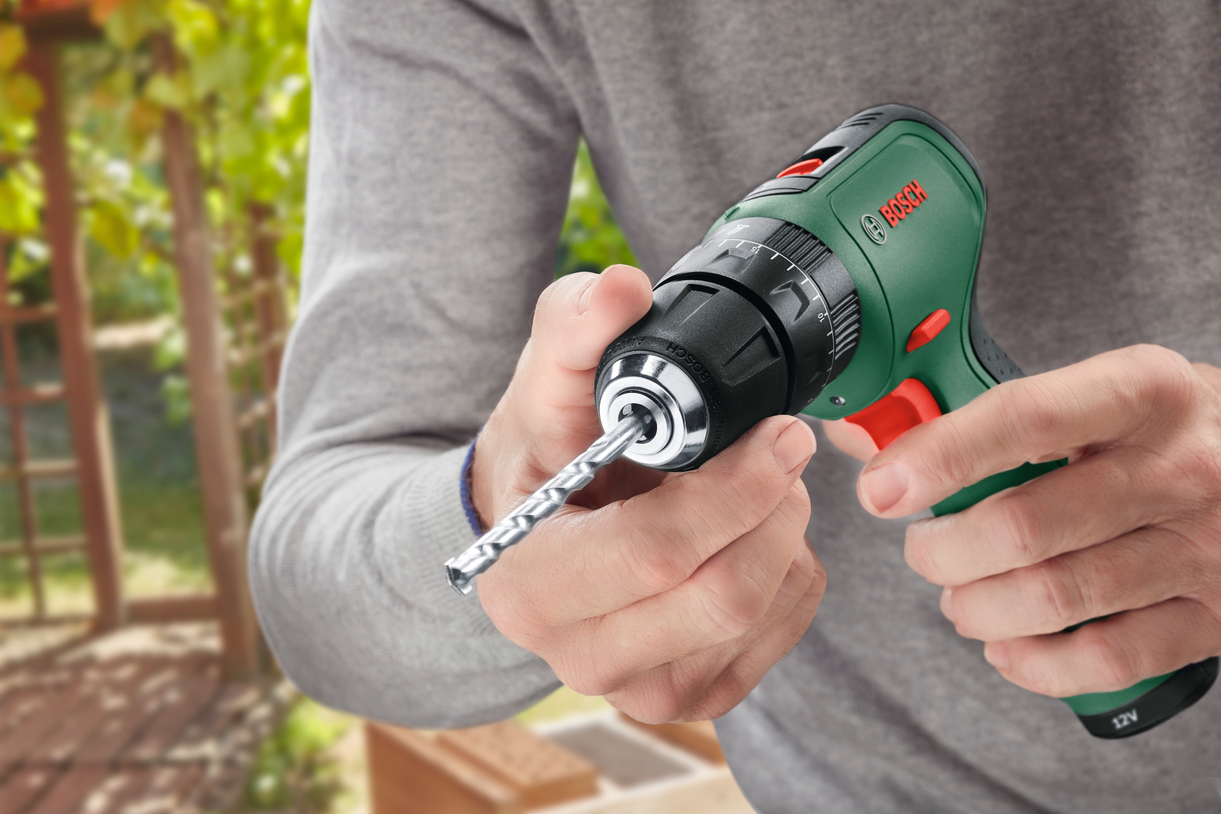 Bosch Home & Garden Akku-Schlagbohrschrauber »EasyImpact 1200«, mit Akku und Ladegerät