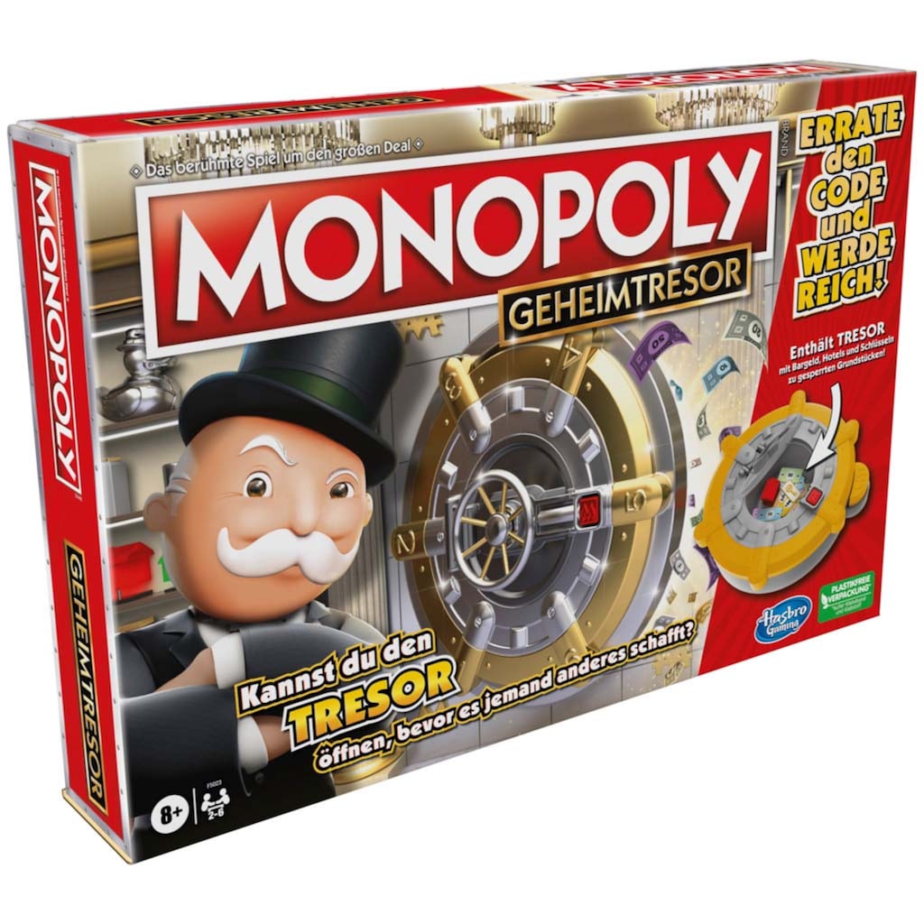 Hasbro Spiel »Monopoly Geheimtresor«