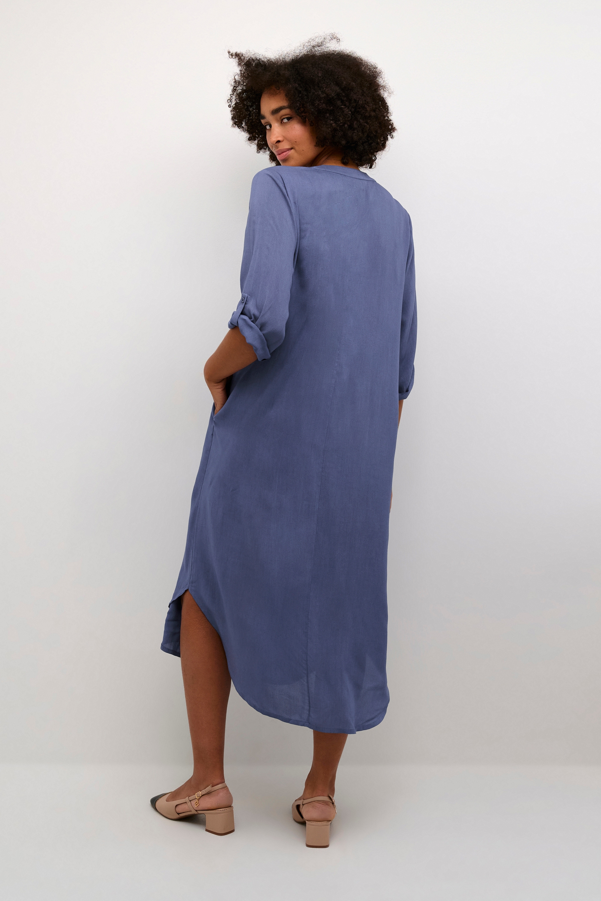KAFFE Midikleid »Kleid KAdora«