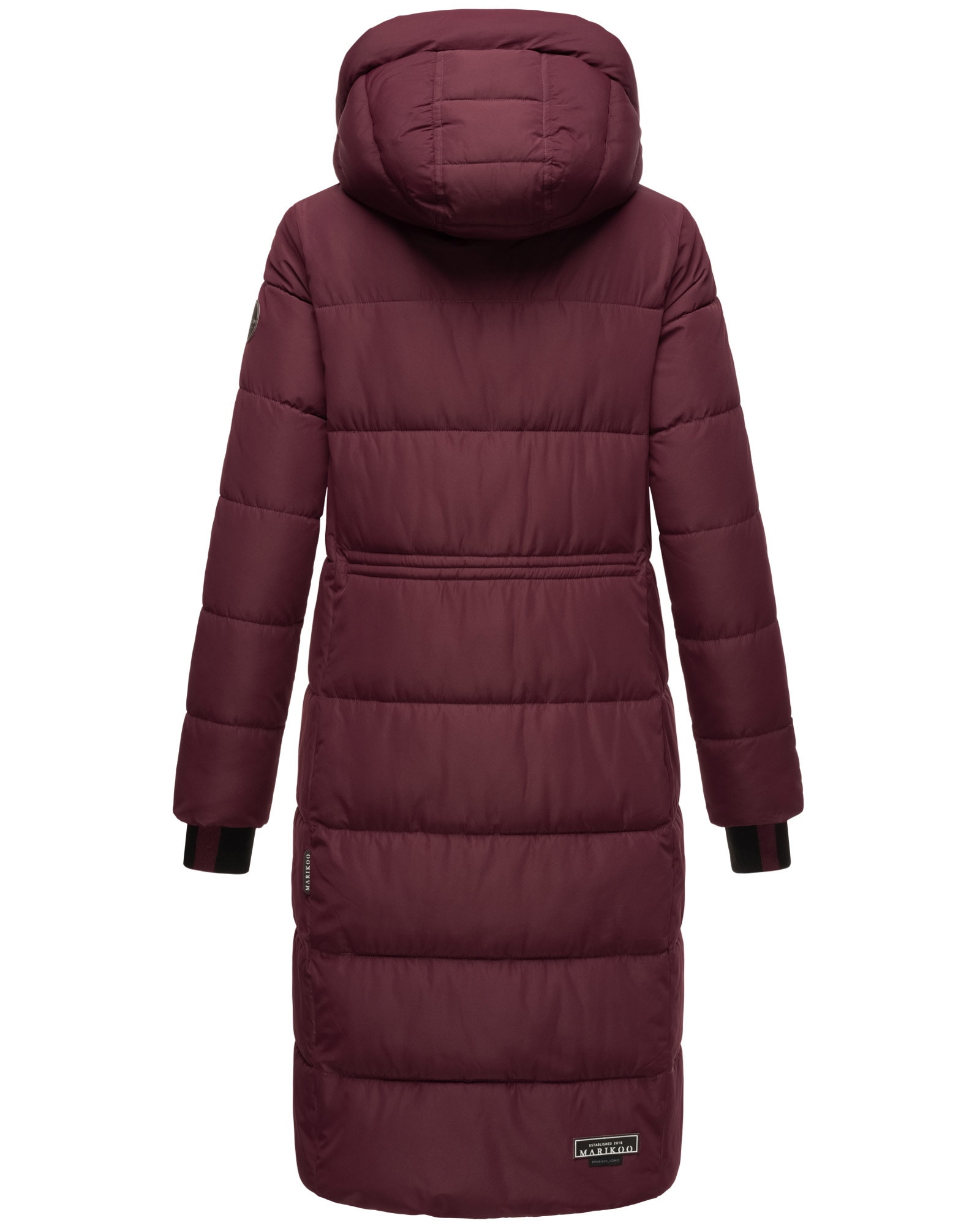 Marikoo Steppjacke »Marikoo Zuraraa lange Damen Winter Steppjacke B989«