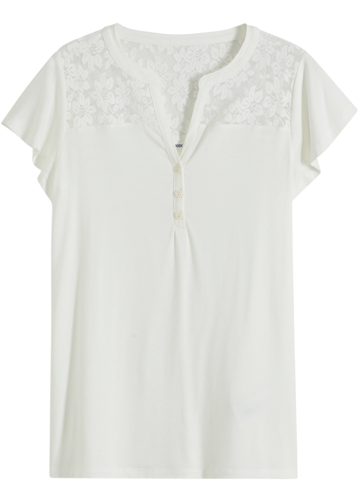 bonprix Henleyshirt »Henleyshirt aus Viskose-Mix«, Henleyshirt aus Viskose-Mix