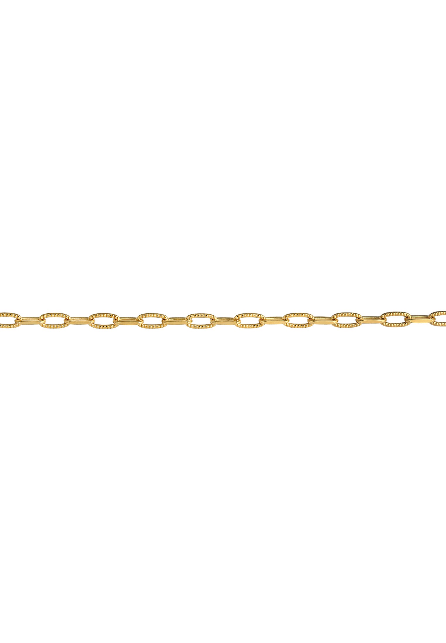 Elli Choker »Halskette Choker Gliederkette Oval Trend 925 Silber«