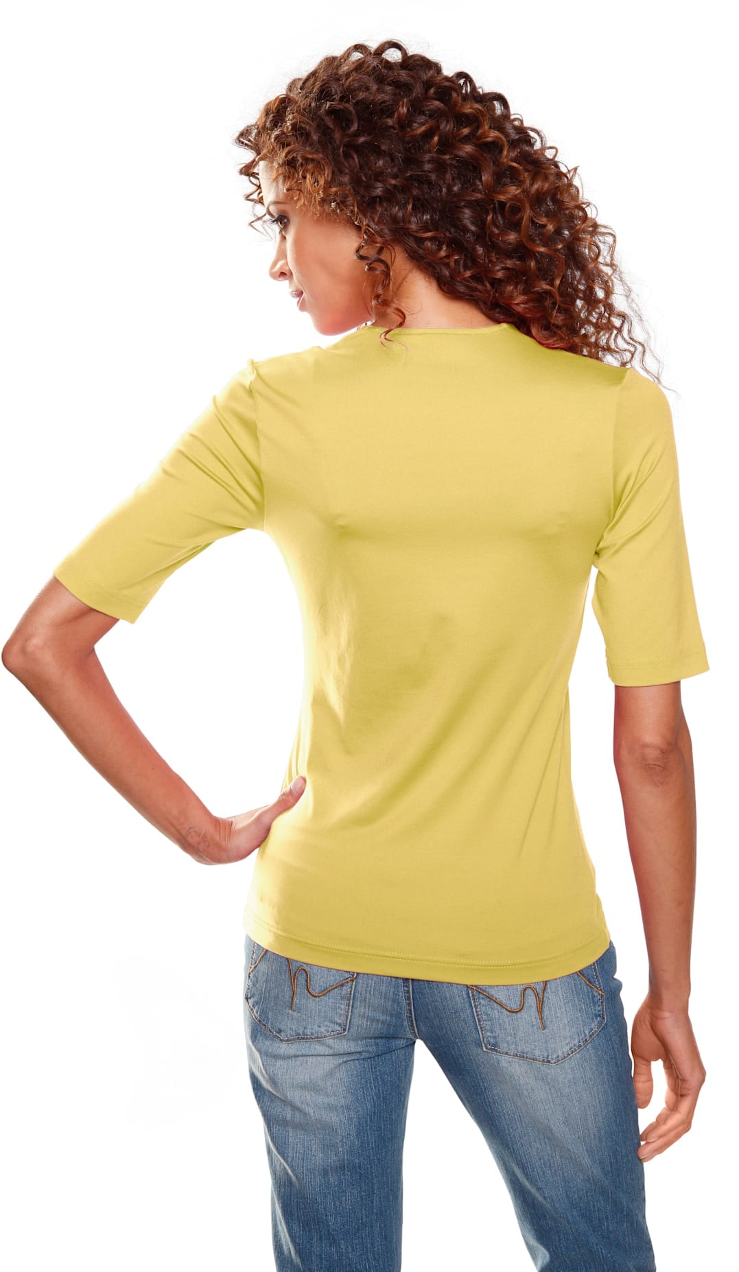 ASHLEY BROOKE by heine V-Shirt »V-Shirt«, (1 tlg.)