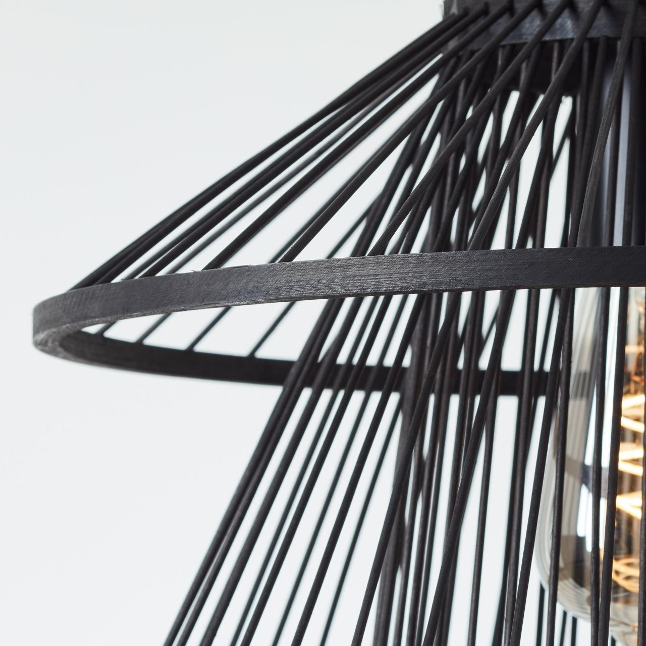 Brilliant Pendelleuchte »Hartland«, flammig-flammig, 1 cm schwarz OTTO bei online Rattan/Metall, 35 Höhe, E27, 120 Ã˜ cm, kürzbar