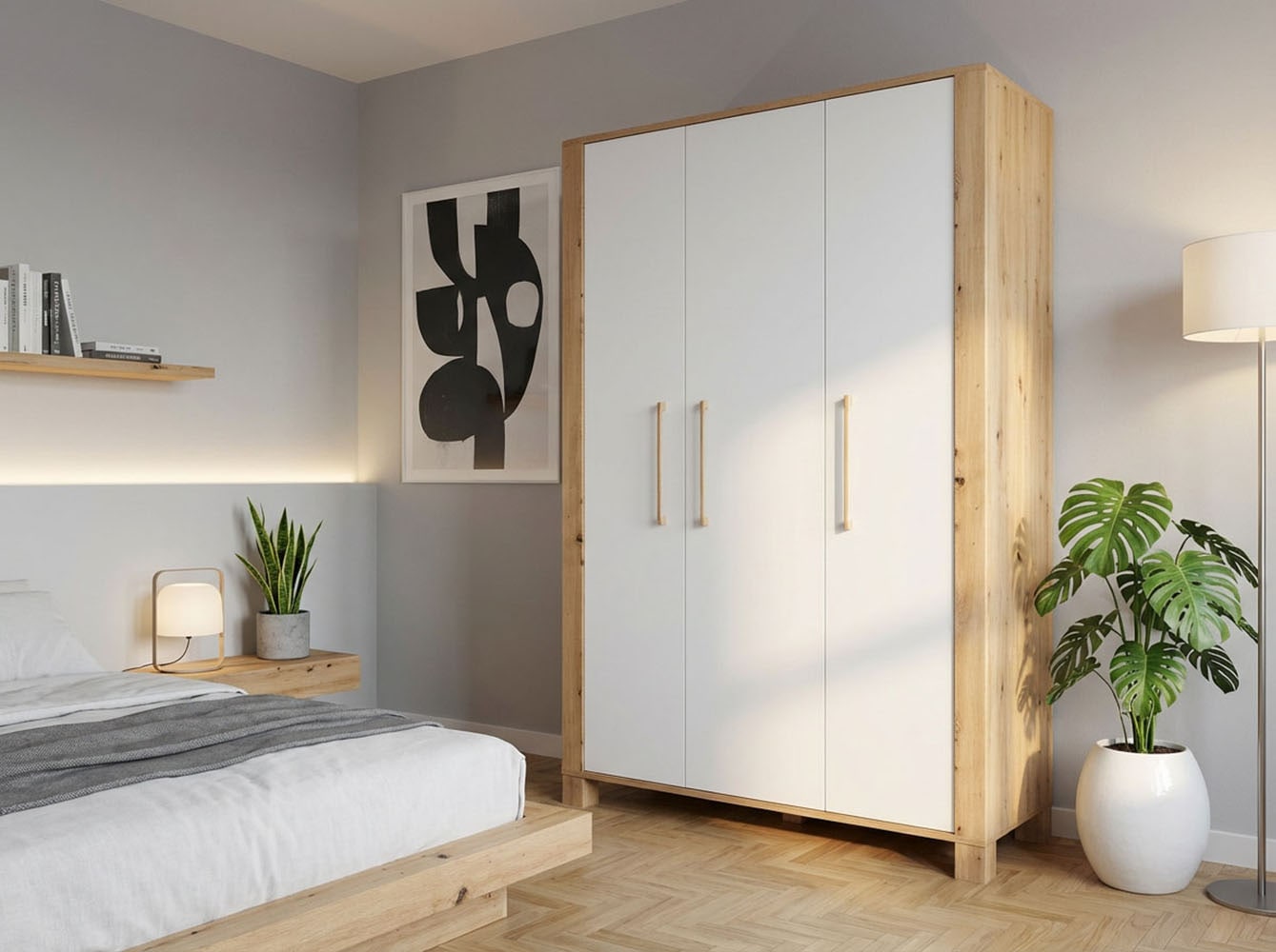 arthur berndt Kinderkleiderschrank »Kleiderschrank »Marlon« 3-türig«