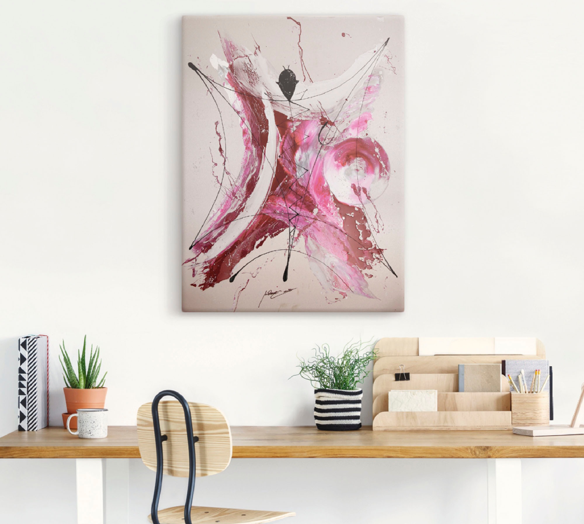 Artland Wandbild »Mephisto I«, Gegenstandslos, (1 St.), als Leinwandbild, Poster in verschied. Größen