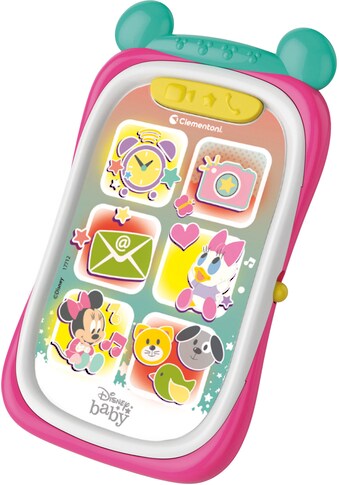 Spiel-Smartphone »Baby Clementoni, Minnie«, mit Licht- und Soundeffekten