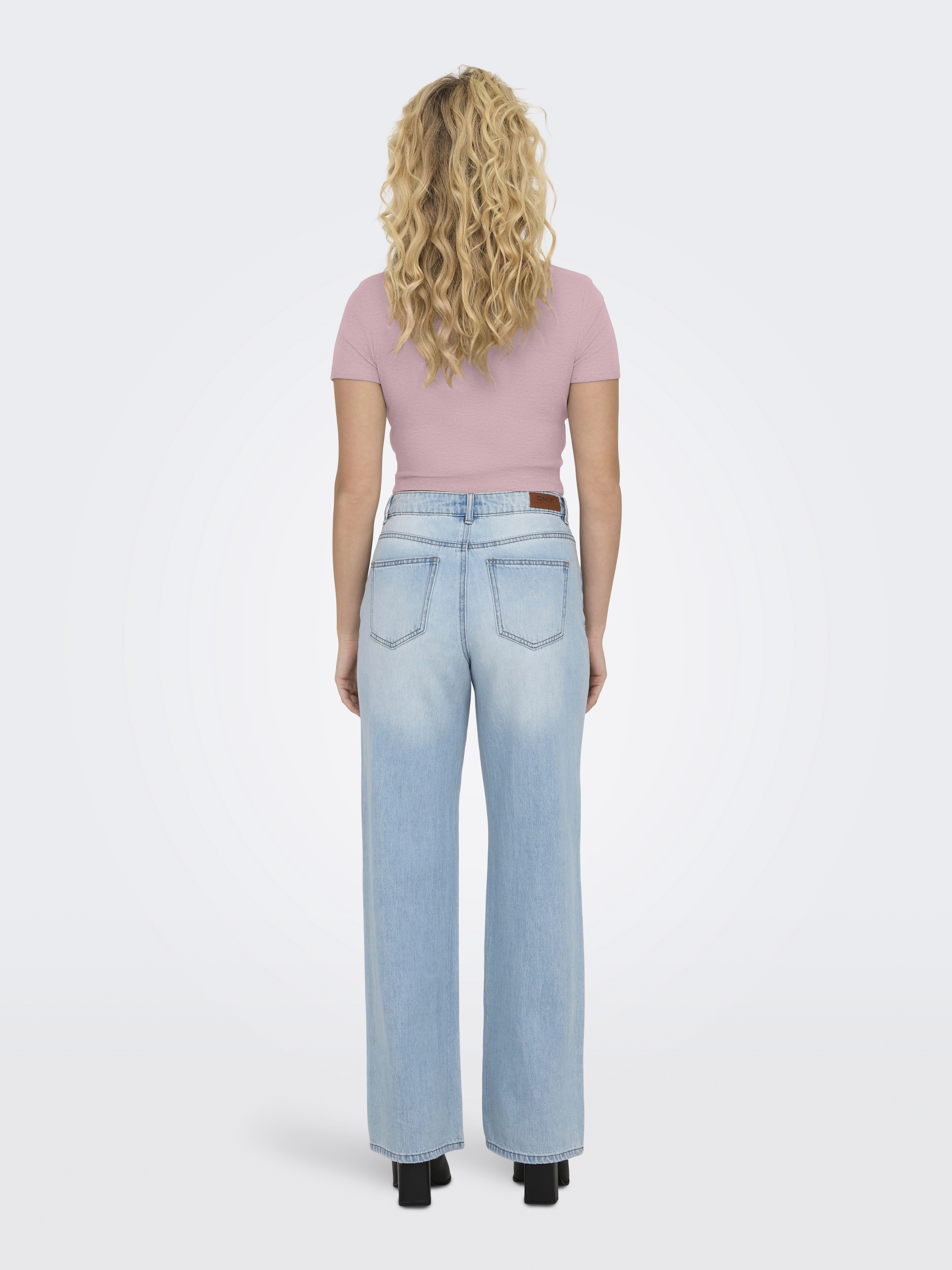 ONLY Kurzarmshirt »ONLBETTY S/S O-NECK SHORT TOP CC JRS«