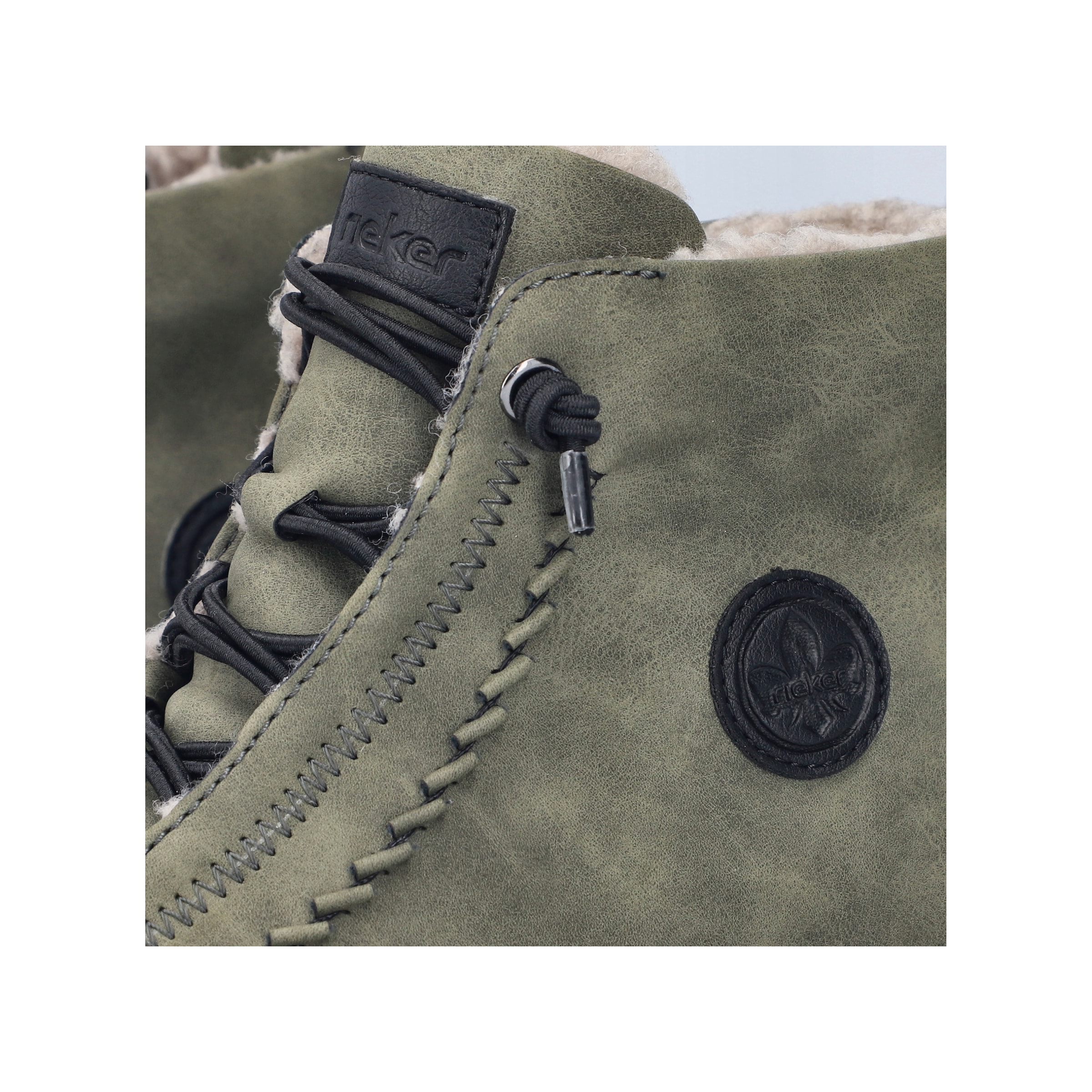 Rieker Winterboots  Winterstiefelette, Outdoorboots, Warmfutter, mit Innenreißverschluss