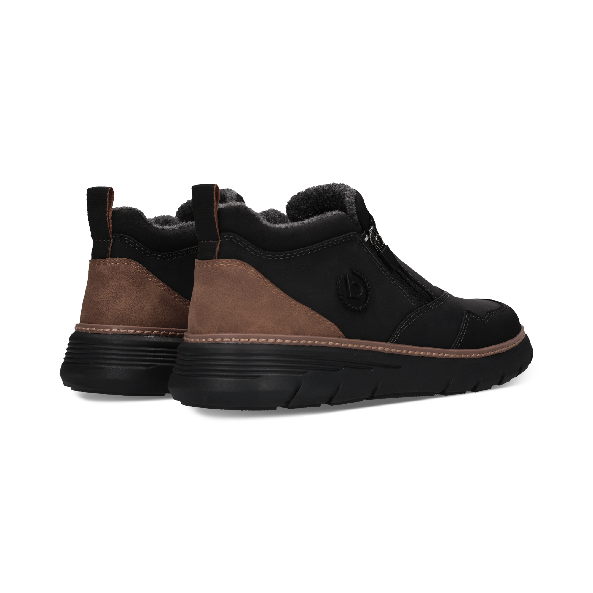 bugatti  Stiefelette, Boots, High-Top-Sneaker mit Reißverschluss