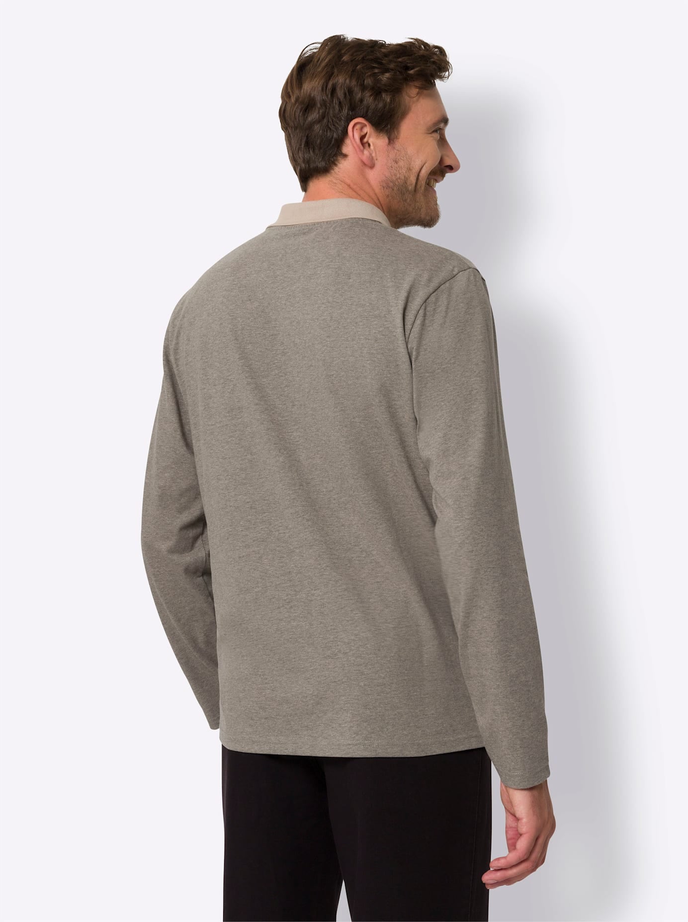 Classic Poloshirt »Langarm-Poloshirt«, (1 tlg.)