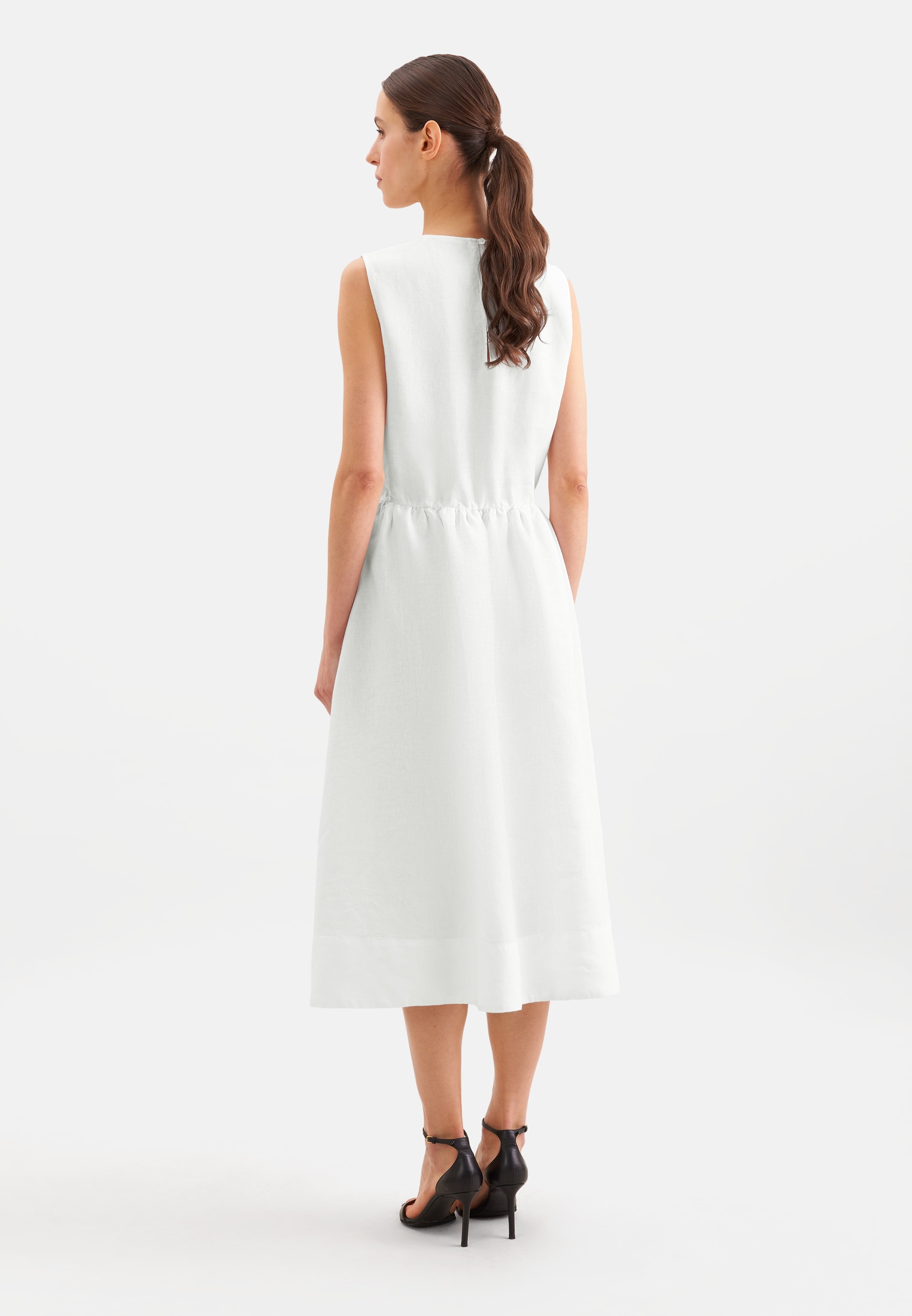 seidensticker Sommerkleid Ohne Arm Rundhals Uni