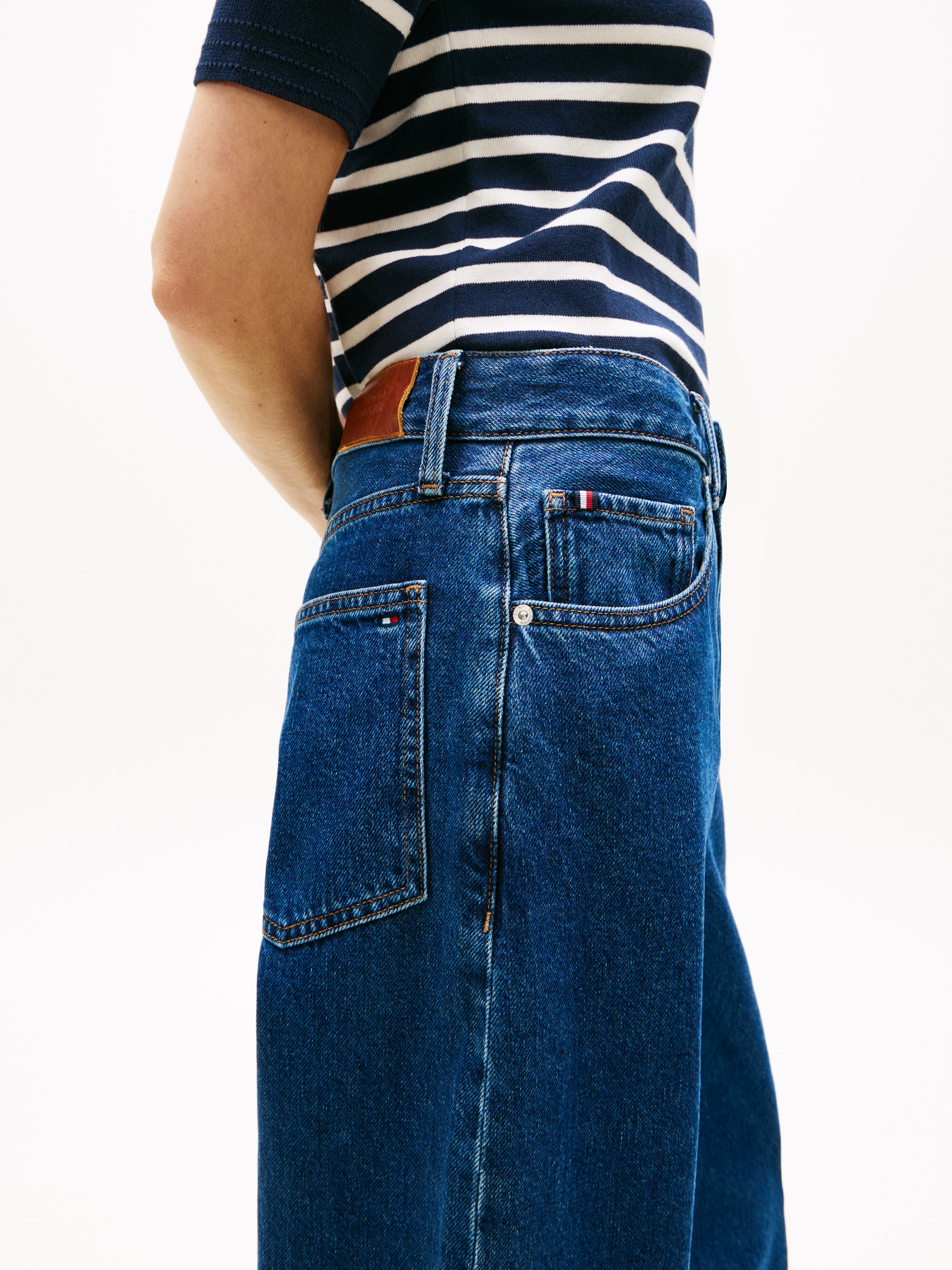 Tommy Hilfiger Weite Jeans mit 5-Pocket-Design