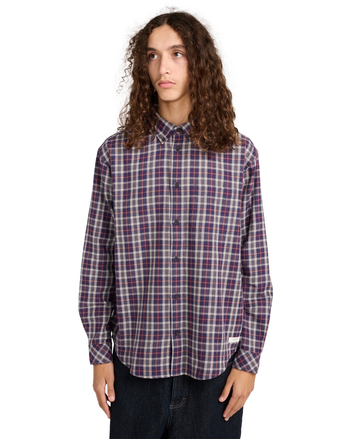 Element Langarmhemd »Button Down Regular Flannel«