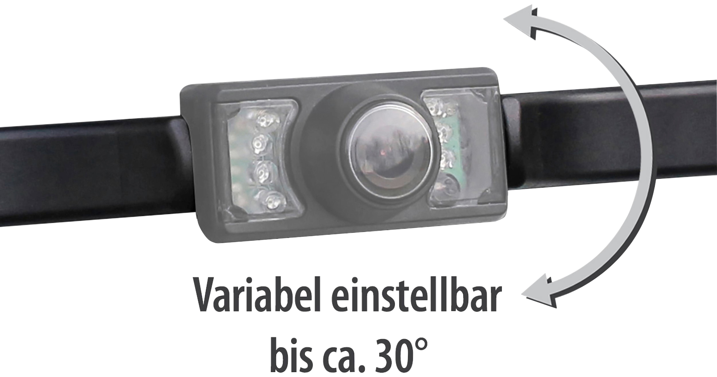 EUFAB Rückfahrkamera »EUFAB«, Rückfahr-Kamerasystem kabellos, 4,3 Display