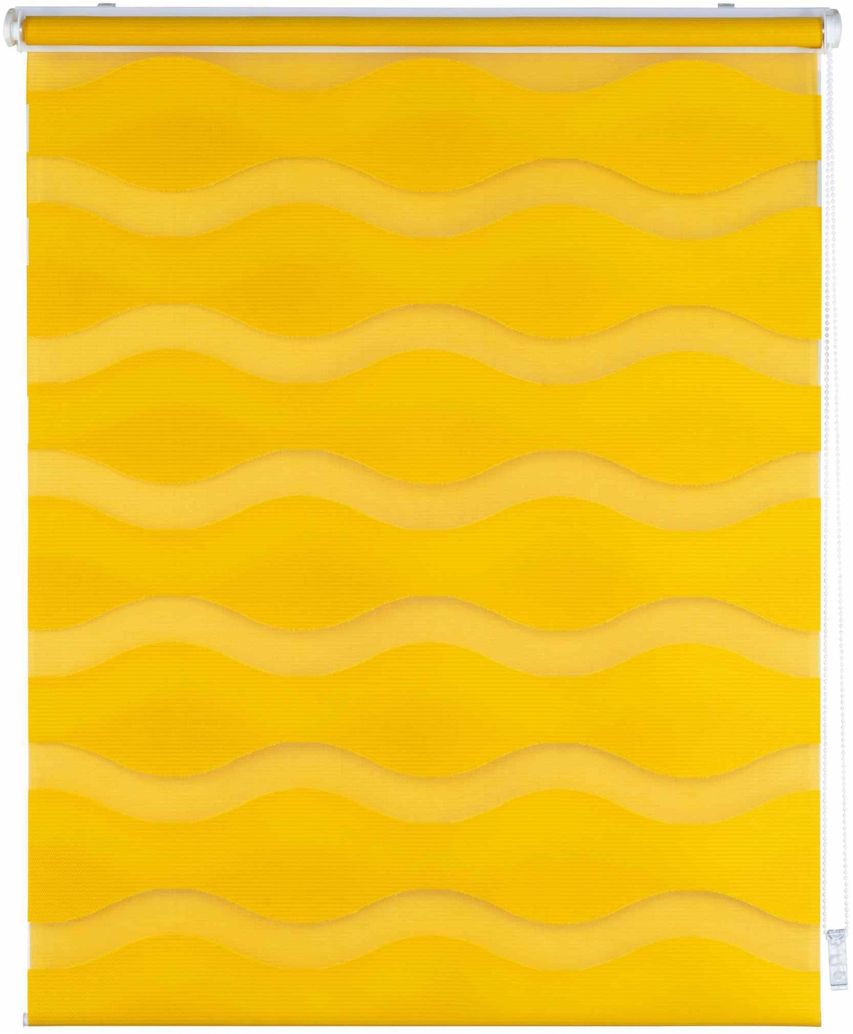 K-HOME Doppelrollo »Welle« Lichtschutz ohne Bohren im Festmaß