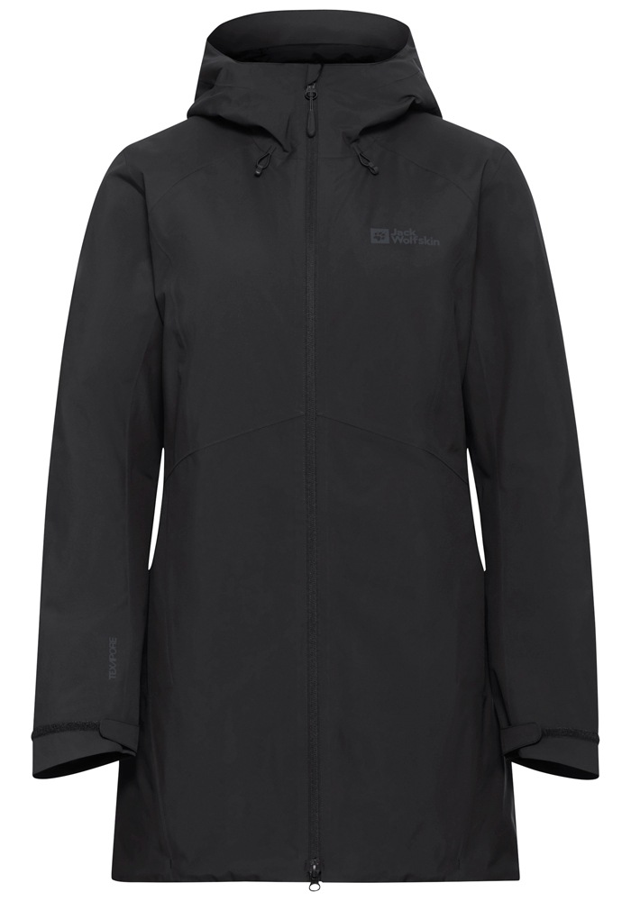 Jack Wolfskin Daunenmantel »FROZEN PALACE COAT W«, Wärmend, winddicht, Daunenjacke