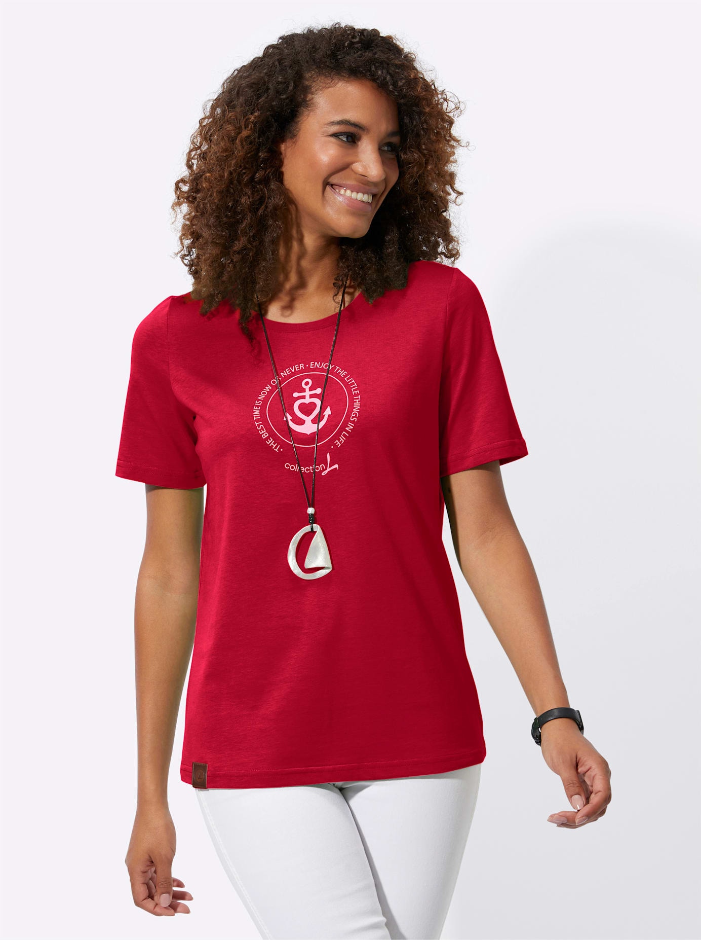 Casual Looks Rundhalsshirt »Shirt« 1 Stk.