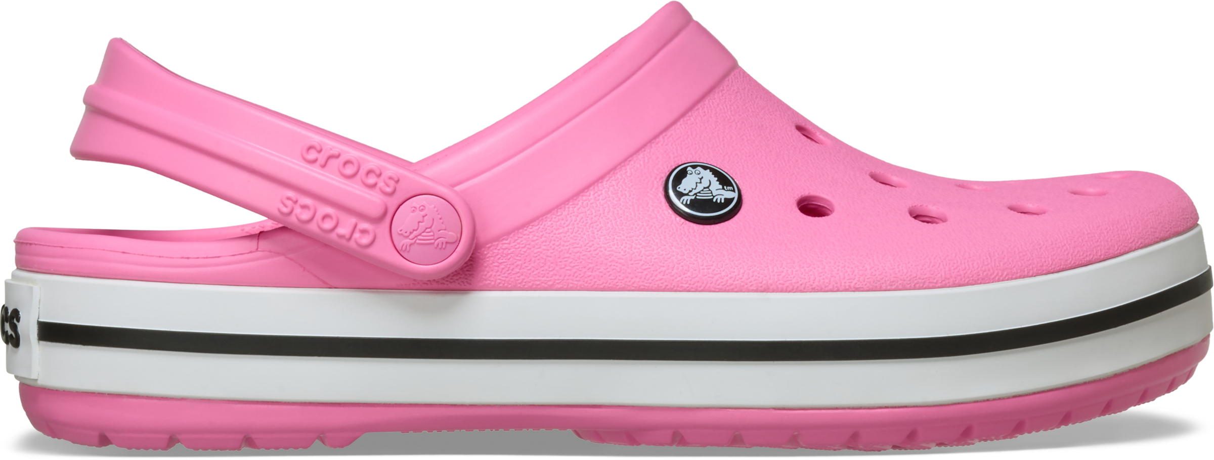 Crocs Clog »Crocband Clog«  Sommerschuh, Schlappen, Hausschuh mit zweifarbiger Laufsohle