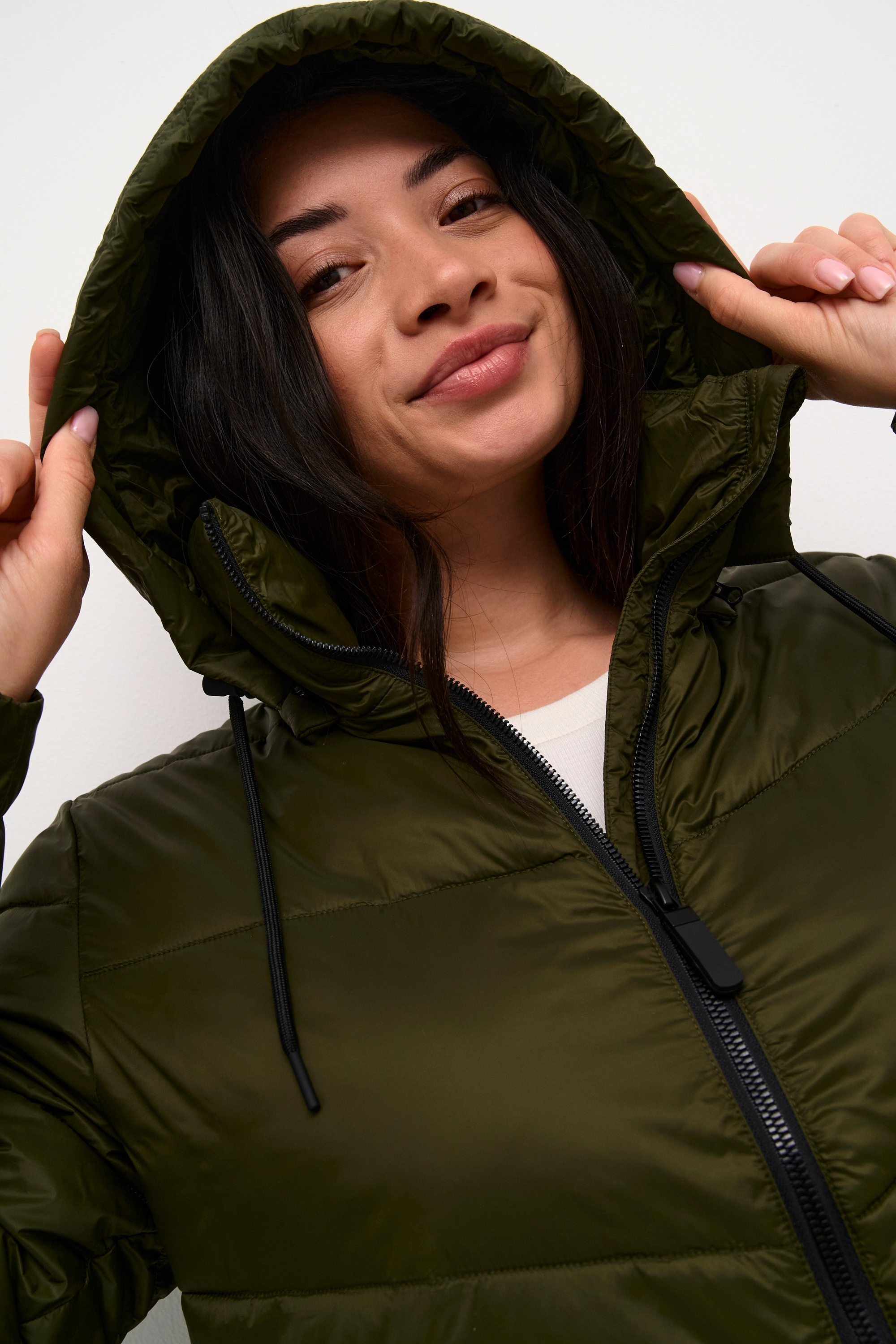 KAFFE Curve Wintermantel »KAFFE Curve Jacke KCsusanna«