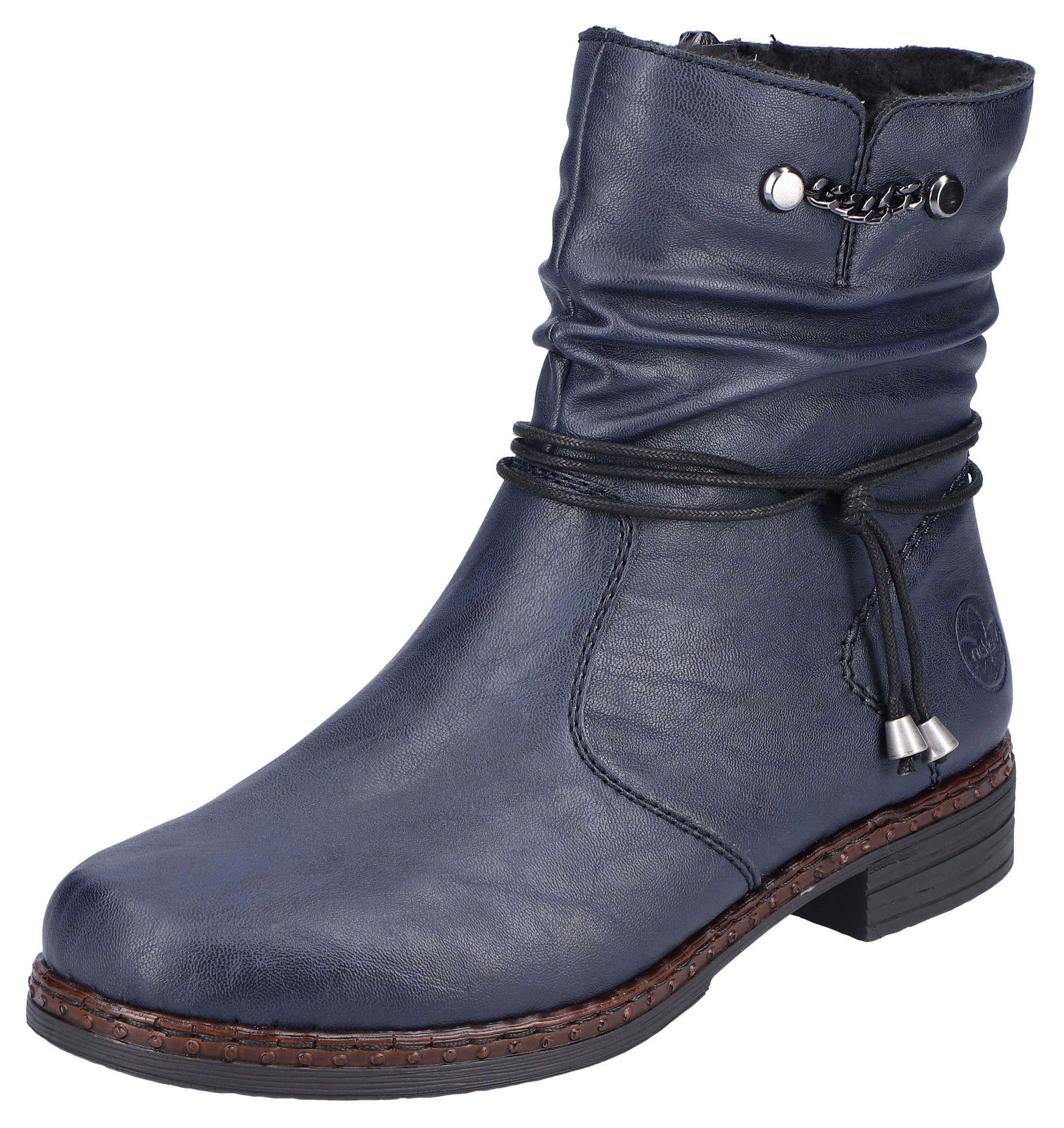 Winterstiefelette, mit gerafftem Schaft