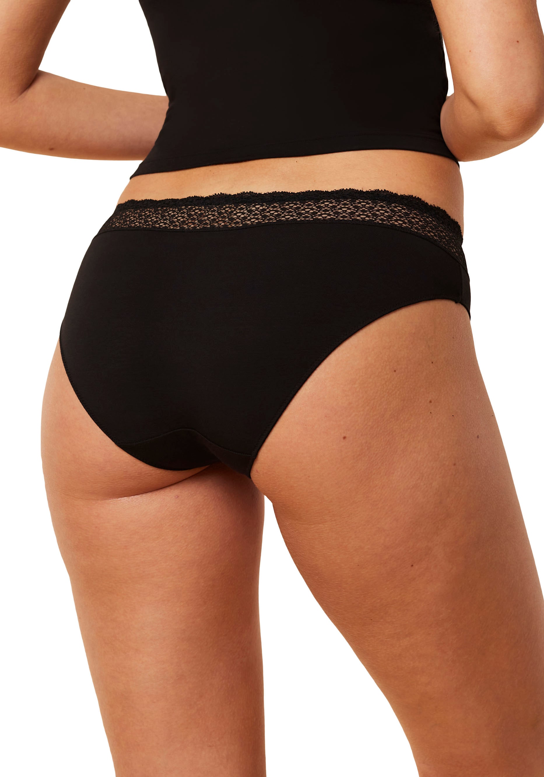 Triumph Tai-Slip »Feel of Modal«, (2er Pack), seidig-weich, Spitzenbund