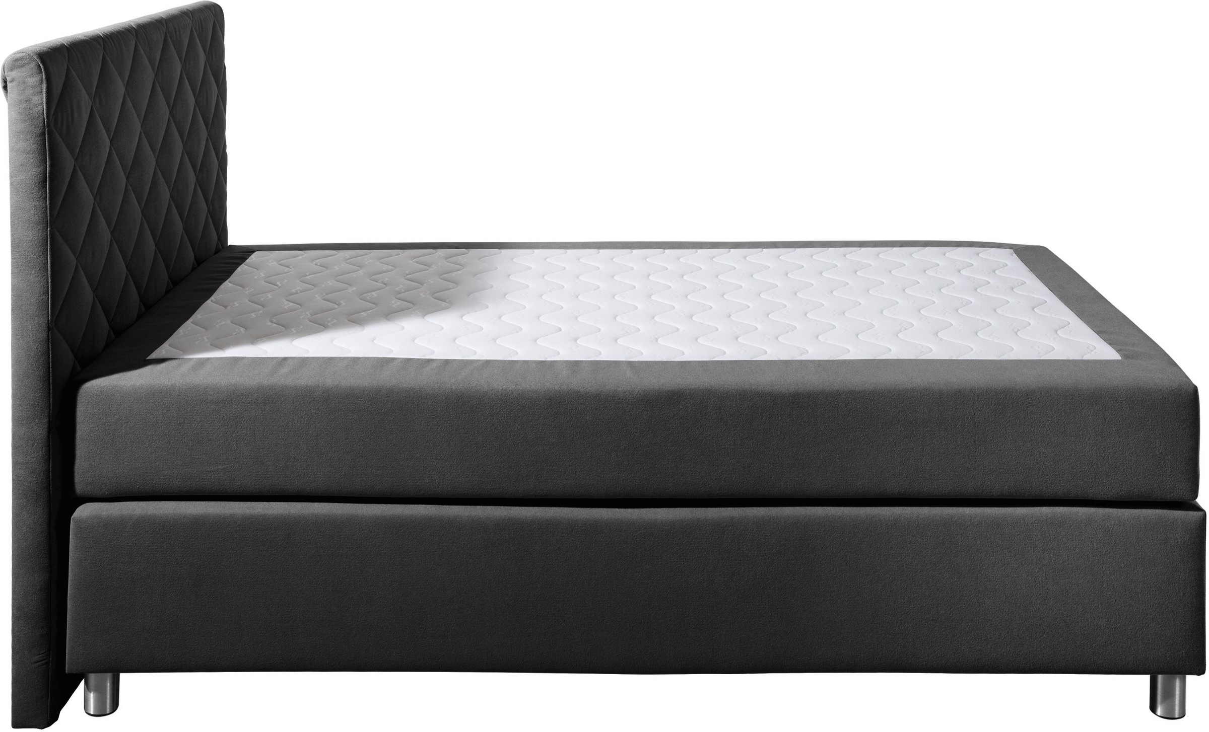 Leonique Boxspringbett »Bernard, in verschiedenen Breiten«, inkl. Topper, Matratze in H2, H3 oder H4 erhältlich