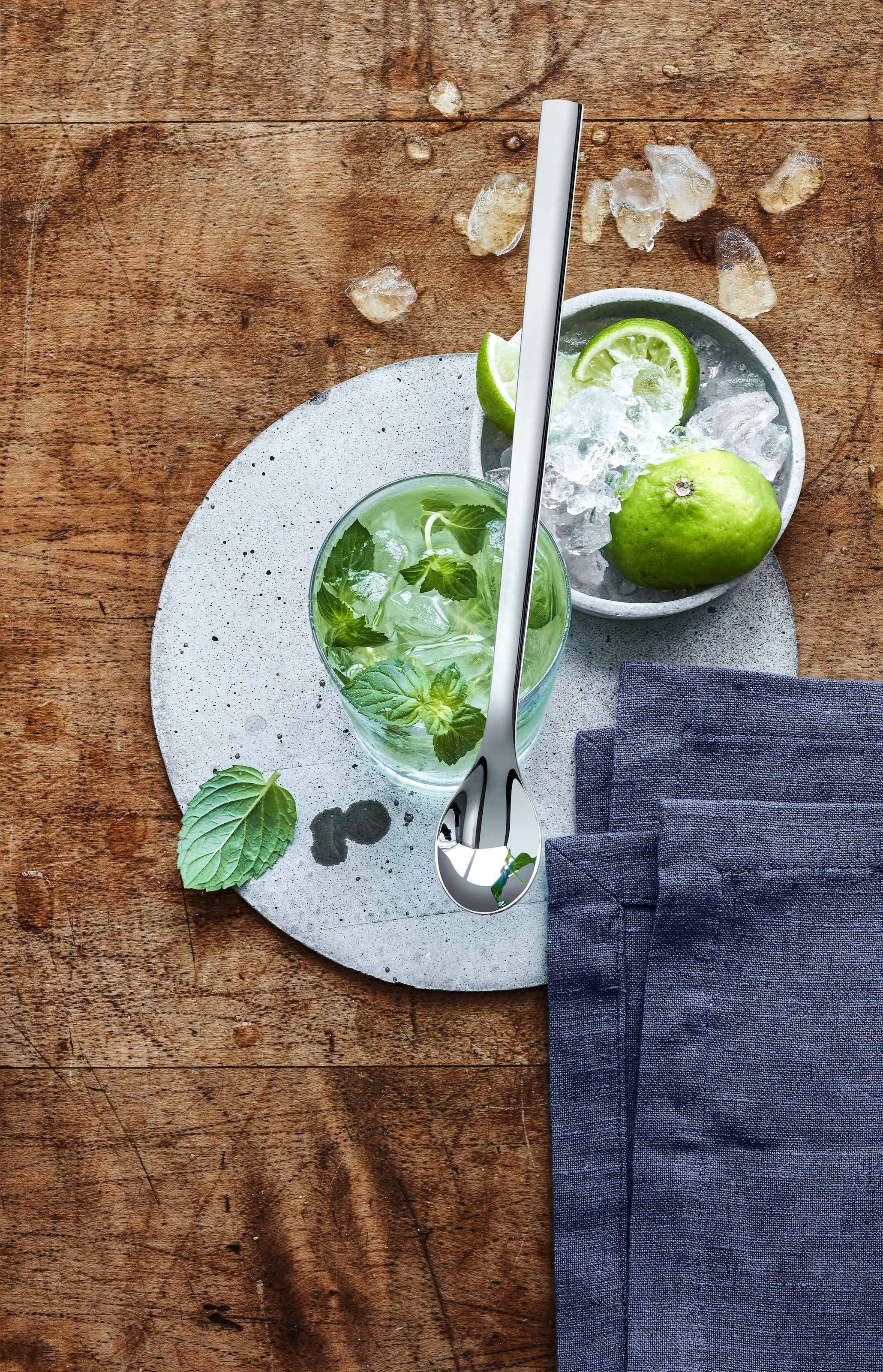 WMF Longdrinklöffel »Nuova« 6-tlg., 22 cm, Cromargan Edelstahl rostfrei 18/10, Geschenkverpackung