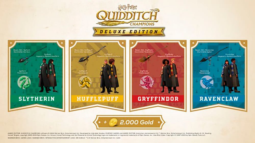 Warner Games Spielesoftware »Harry Potter: Quidditch Champions Deluxe Edition (Code in a Box)«, Nintendo Switch