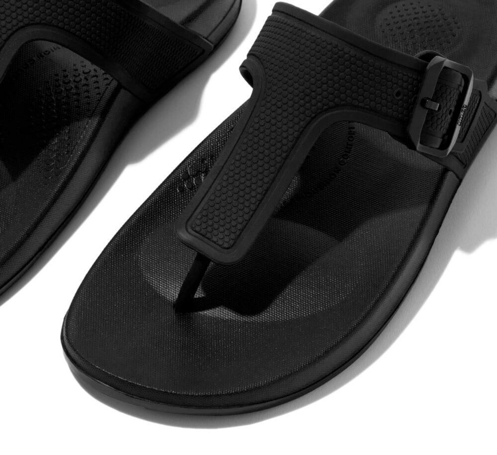 Fitflop Zehentrenner »IQUSHION ADJUSTABLE BUCKLE FLIP-FLOPS«, Sommerschuh, Schlappen, Badeschuh mit verstellbarer Schnalle