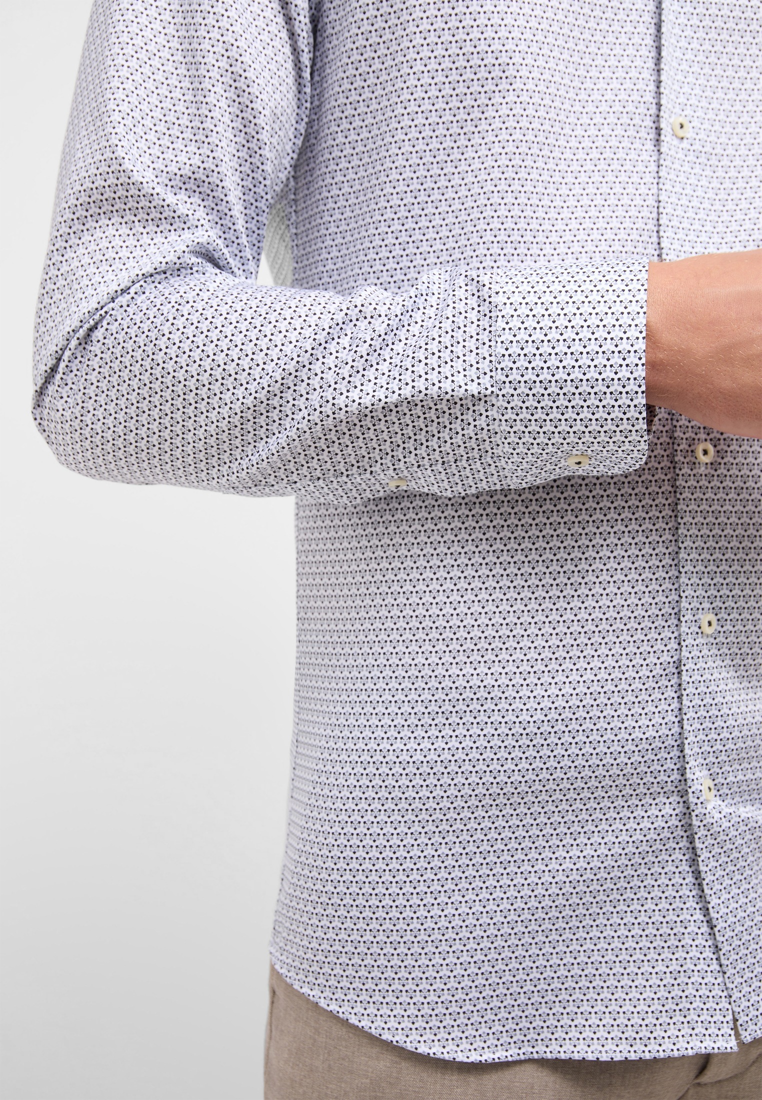 Eterna Langarmhemd »SLIM FIT«