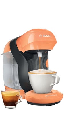 TASSIMO Kapselmaschine »Tassimo Style TAS1106, über 70 Getränke, platzsparend«, geeignet für alle Tassen, Wassertank 0,7 L, apricot/anthrazit