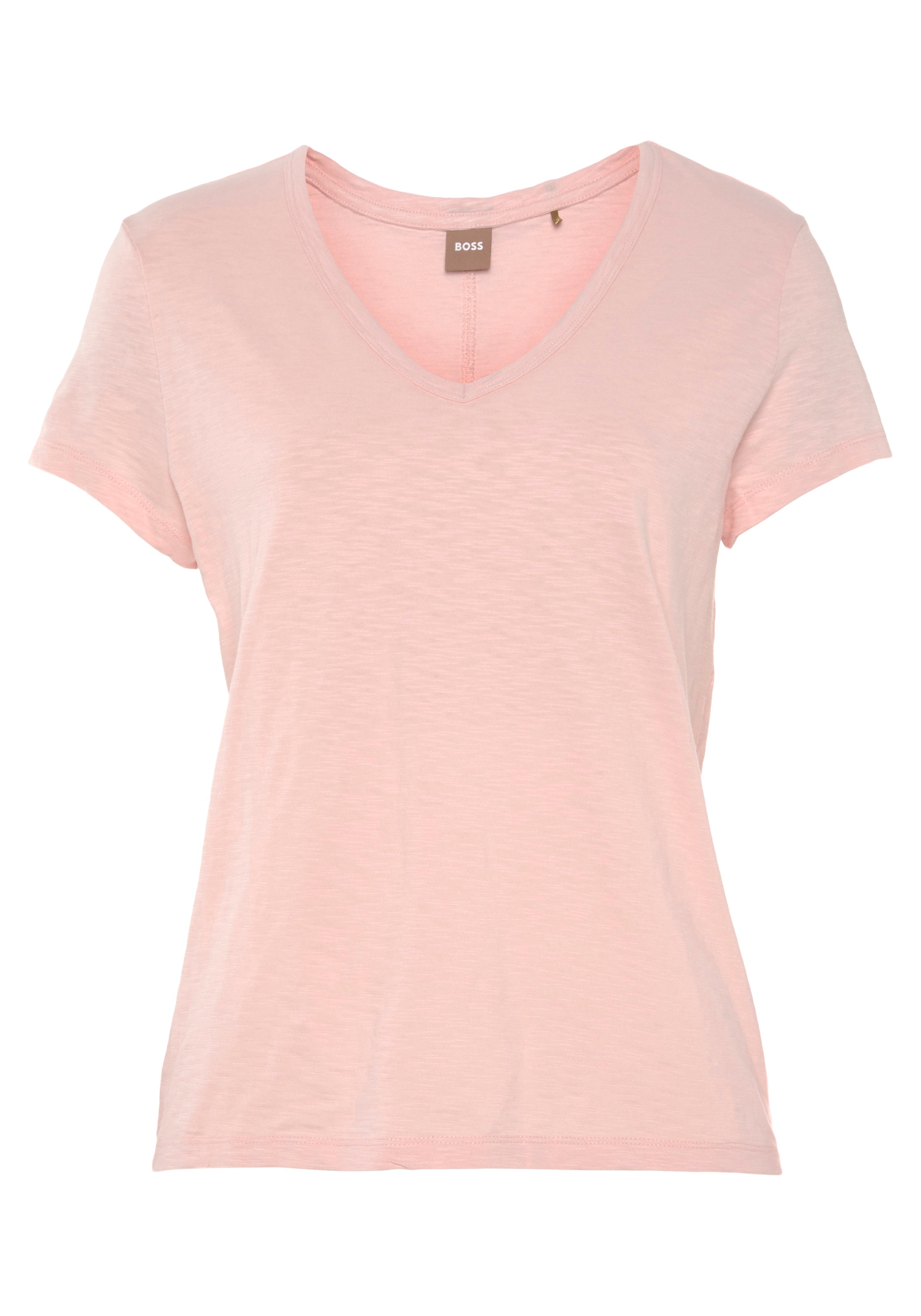 BOSS ORANGE Kurzarmshirt, mit V-Ausschnitt kaufen