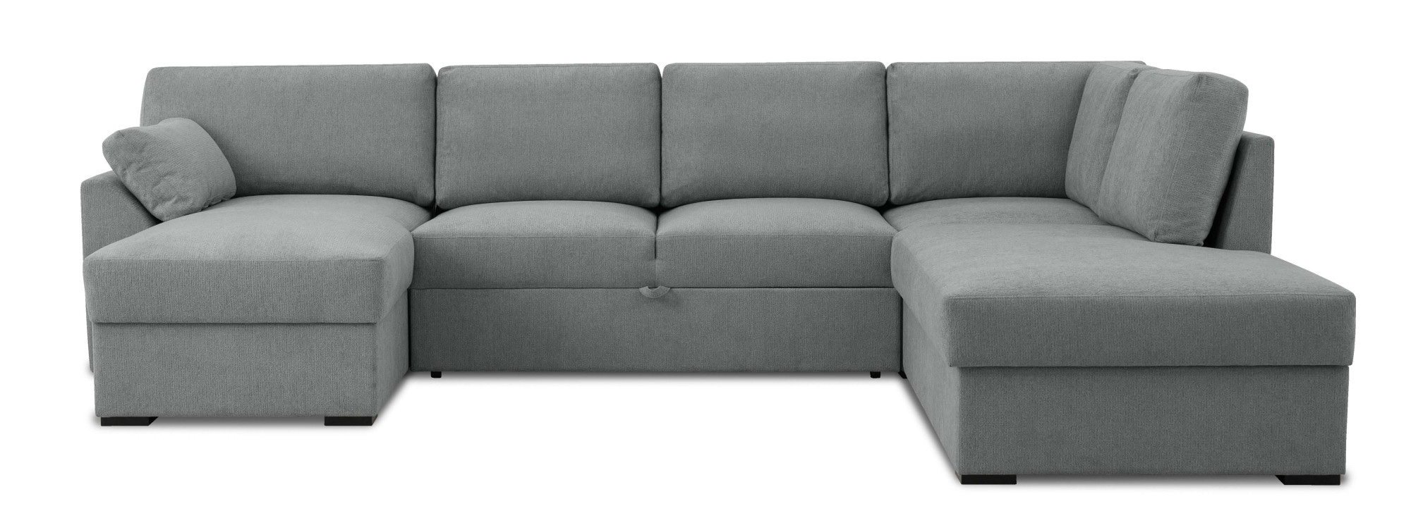 Home affaire Wohnlandschaft »Citry« Breite 309 cm, Chenille, Bettfunktion, Bettkasten, U-Form