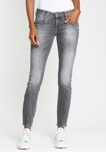 GANG Skinny-fit-Jeans »"NENA-CROPPED"«, authentische Waschung mit Usedeffekten kaufen