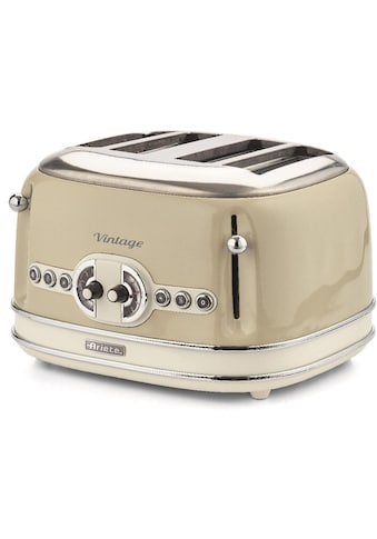 Ariete Toaster »Vintage«, 4 kurze Schlitze, für 4 Scheiben, 1600 W kaufen