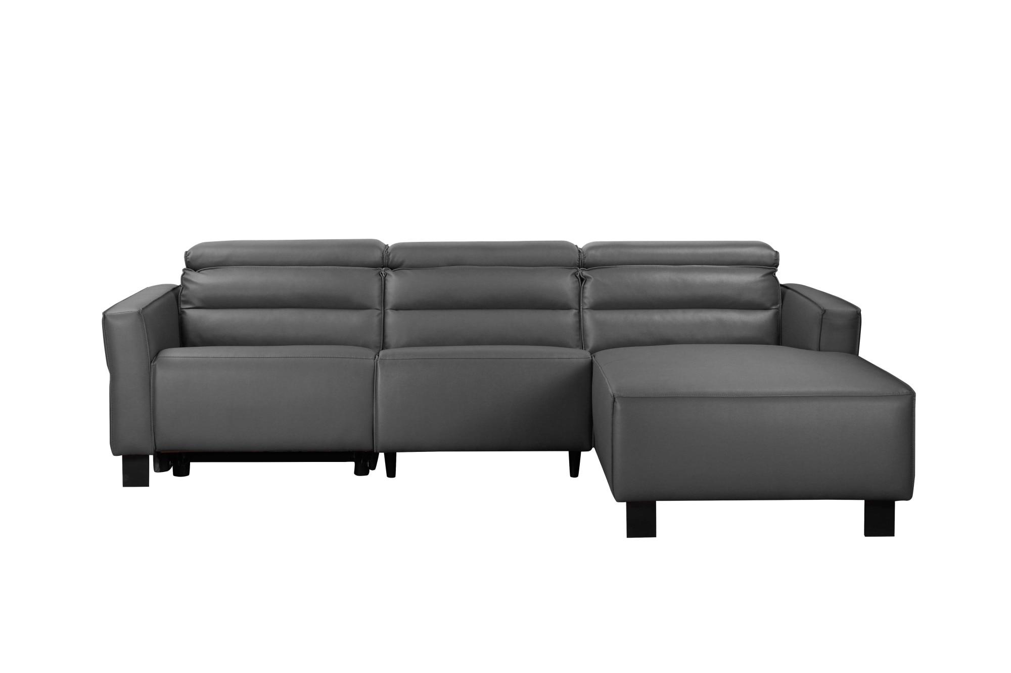 Places of Style Ecksofa »Carpari, L-Form, 263 cm, mit manueller o. elektrischer Relaxfunktion«, und USB/ Kopfteilverstellg