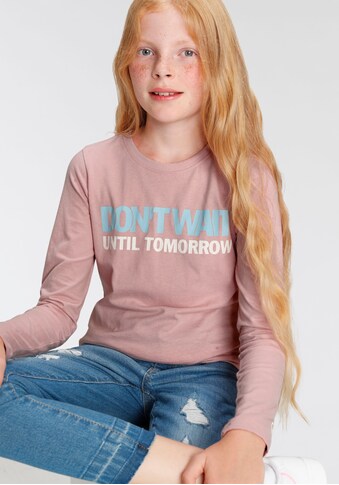 KIDSWORLD T-Shirt »Don´t wait until tomorrrow« kaufen