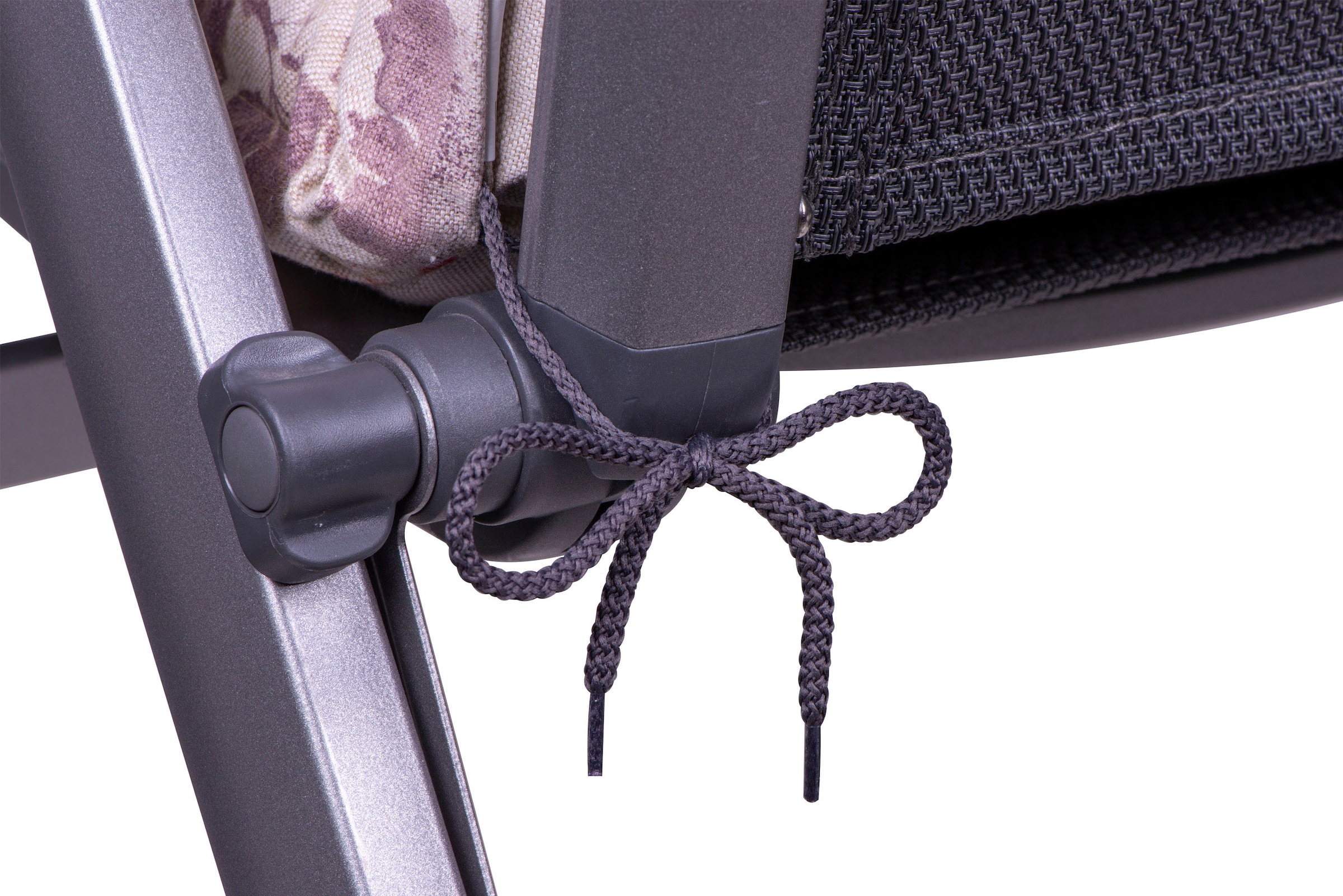 GO-DE Hochlehnerauflage Schmetterling beige - Maße BxLxH ca.: 50 cm x 120 cm x 6 cm