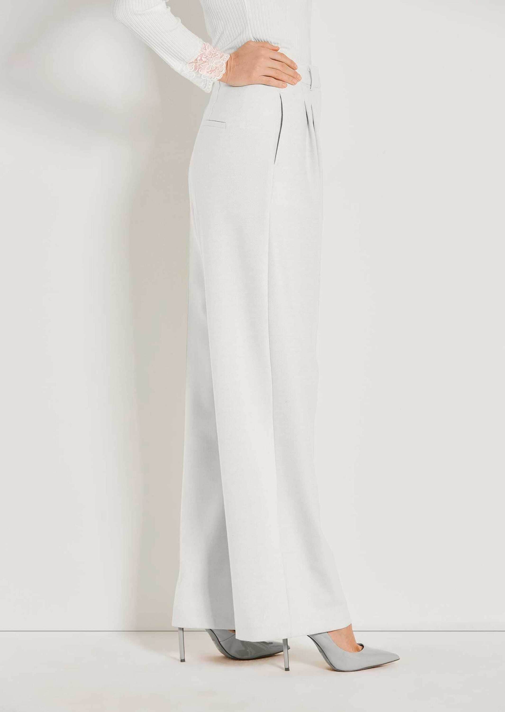 MADELEINE Bundfaltenhose »Palazzohose Weite Bundfaltenhose mit Formbund«