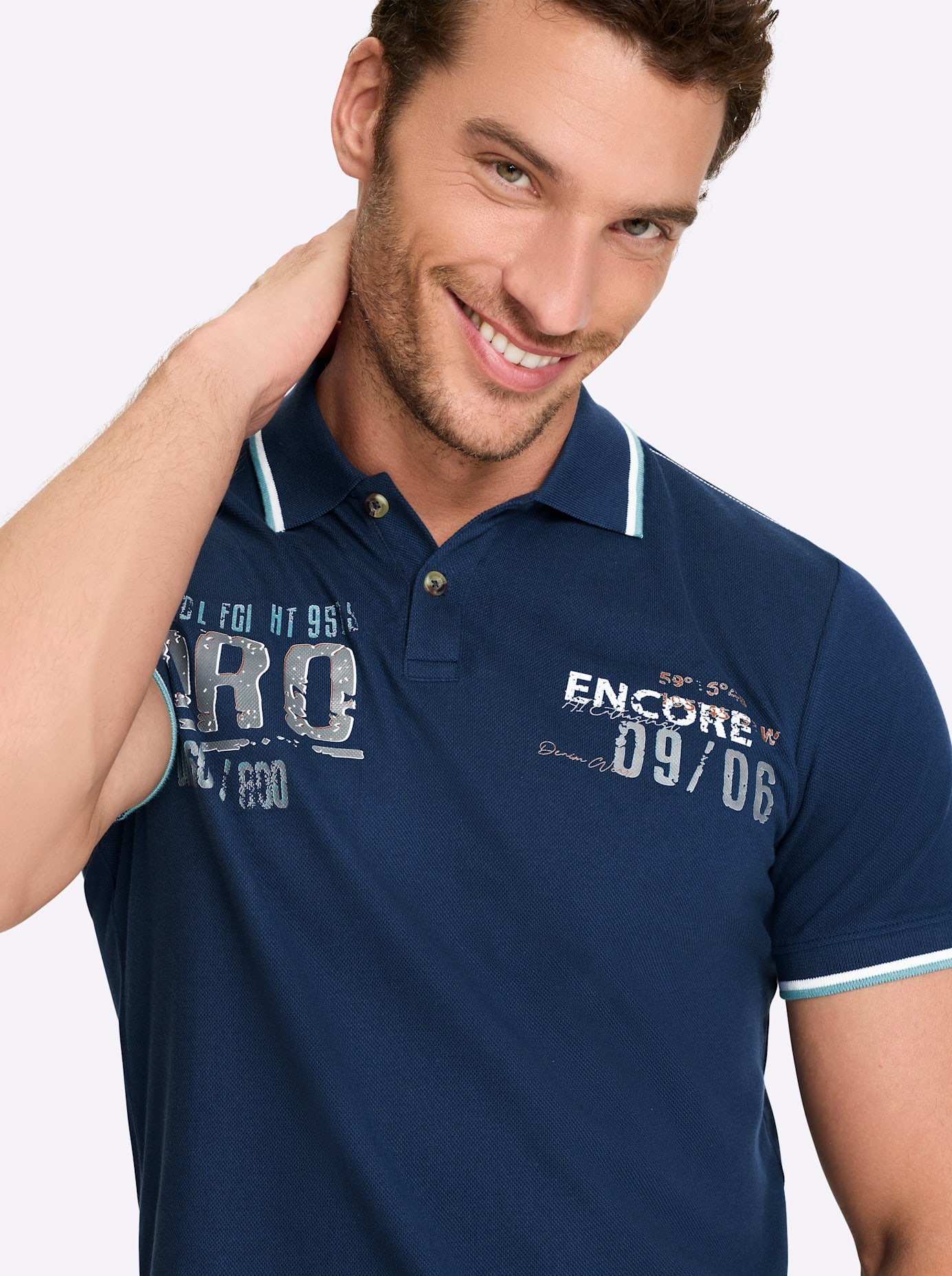 Catamaran Kurzarmshirt »Kurzarm-Poloshirt« 1 tlg.