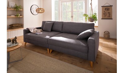Home affaire Big-Sofa »Stanza«, incl. 2 Zierkissen und Keder, moderne Holzfüße, B/T/H:... kaufen Home affaire Big-Sofa »Stanza«, incl. 2 Zierkissen und Keder, moderne Holzfüße, B/T/H:... kaufen