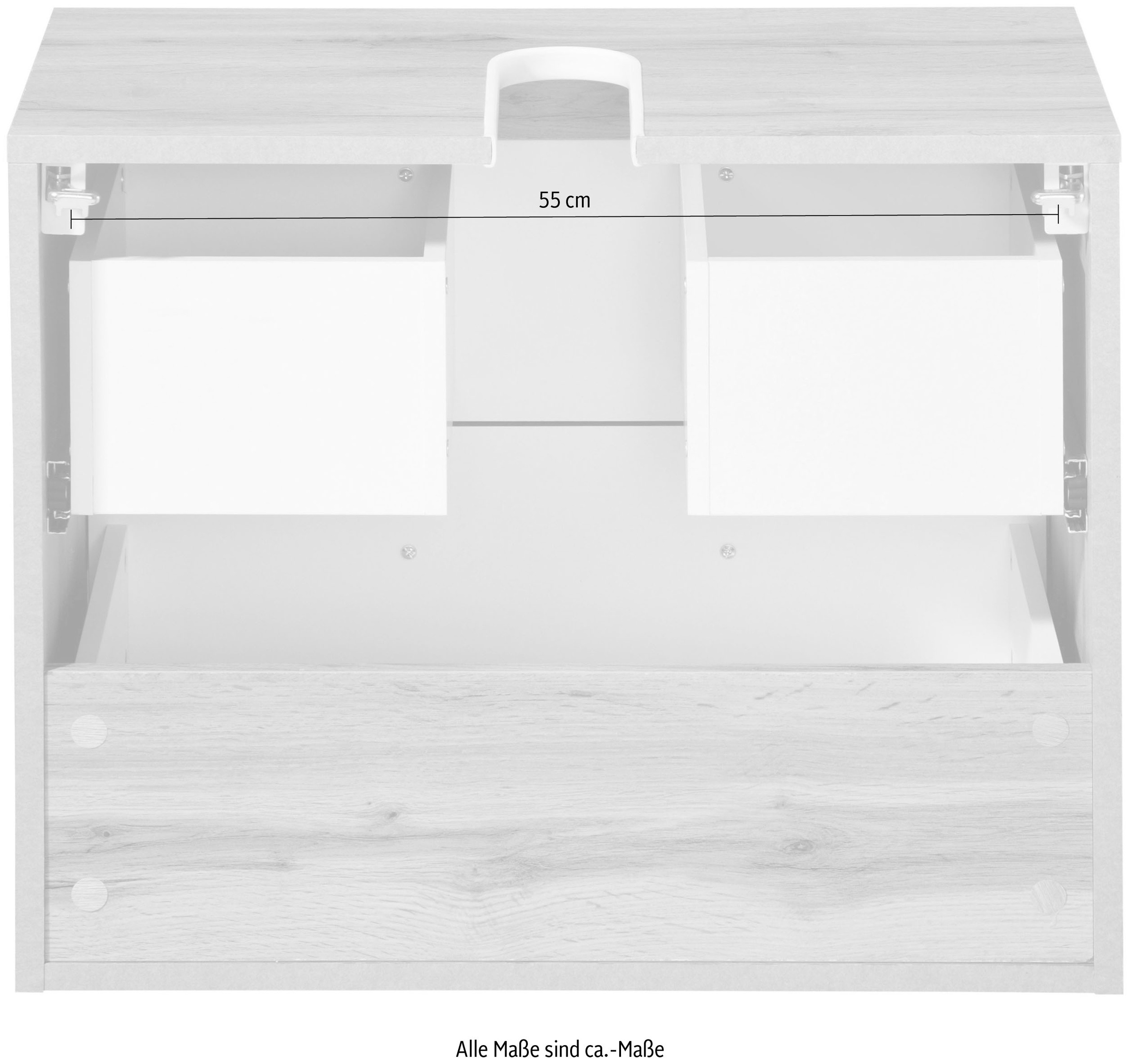 welltime Waschbeckenunterschrank »Canada«, Breite online 60 cm bei OTTO kaufen