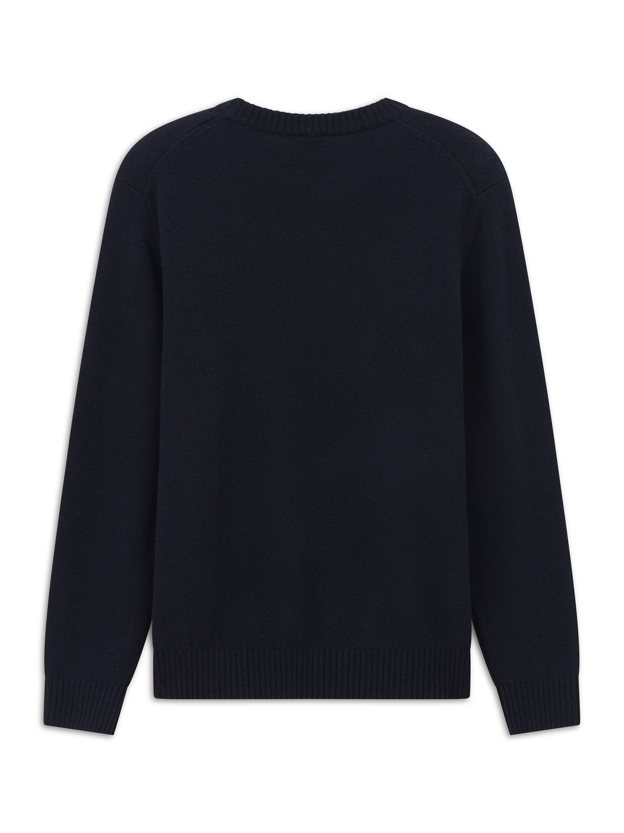 bugatti Rundhalspullover »Regular Fit« Regular Fit Wollmix Mouline